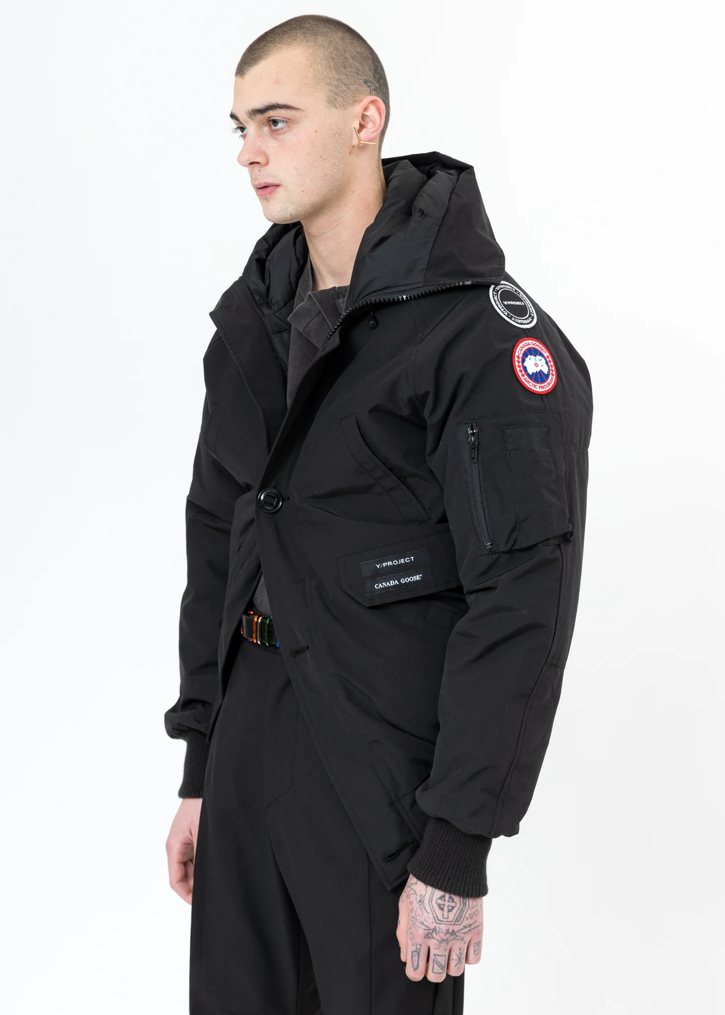 Black Canada Goose Edition Down Chilliwack Jacket - Image 9