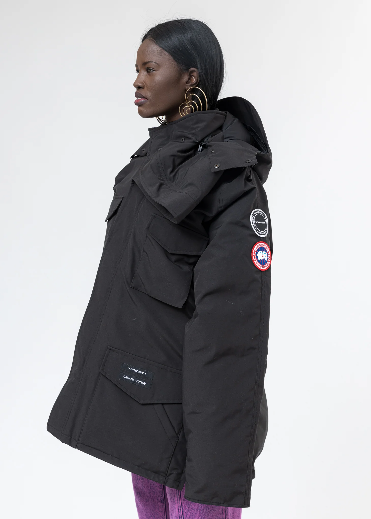 Black Canada Goose Edition Down Constable Parka - Image 8