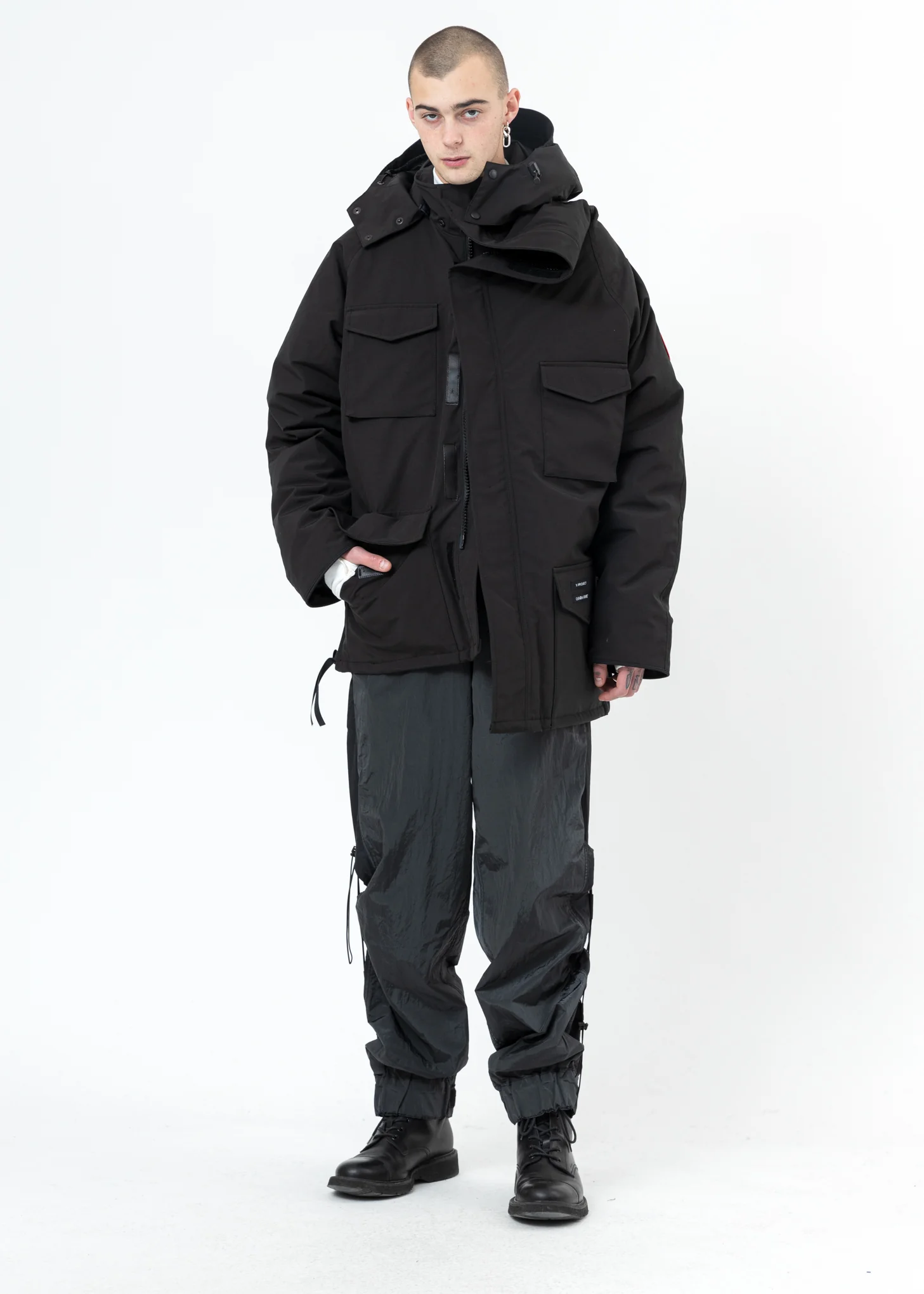 Black Canada Goose Edition Down Constable Parka - Image 12