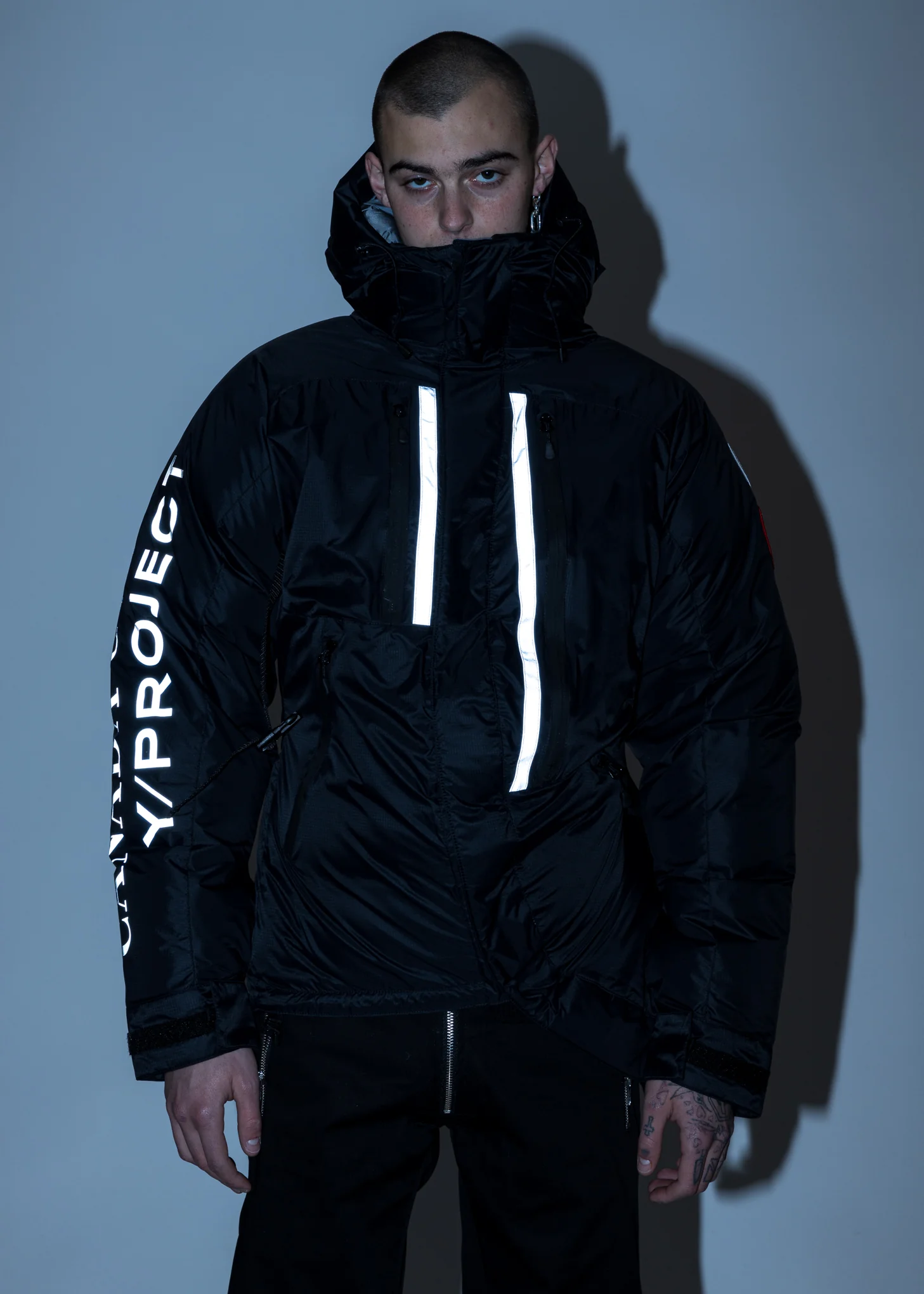Black Canada Goose Edition Down Skreslet Jacket - Image 6