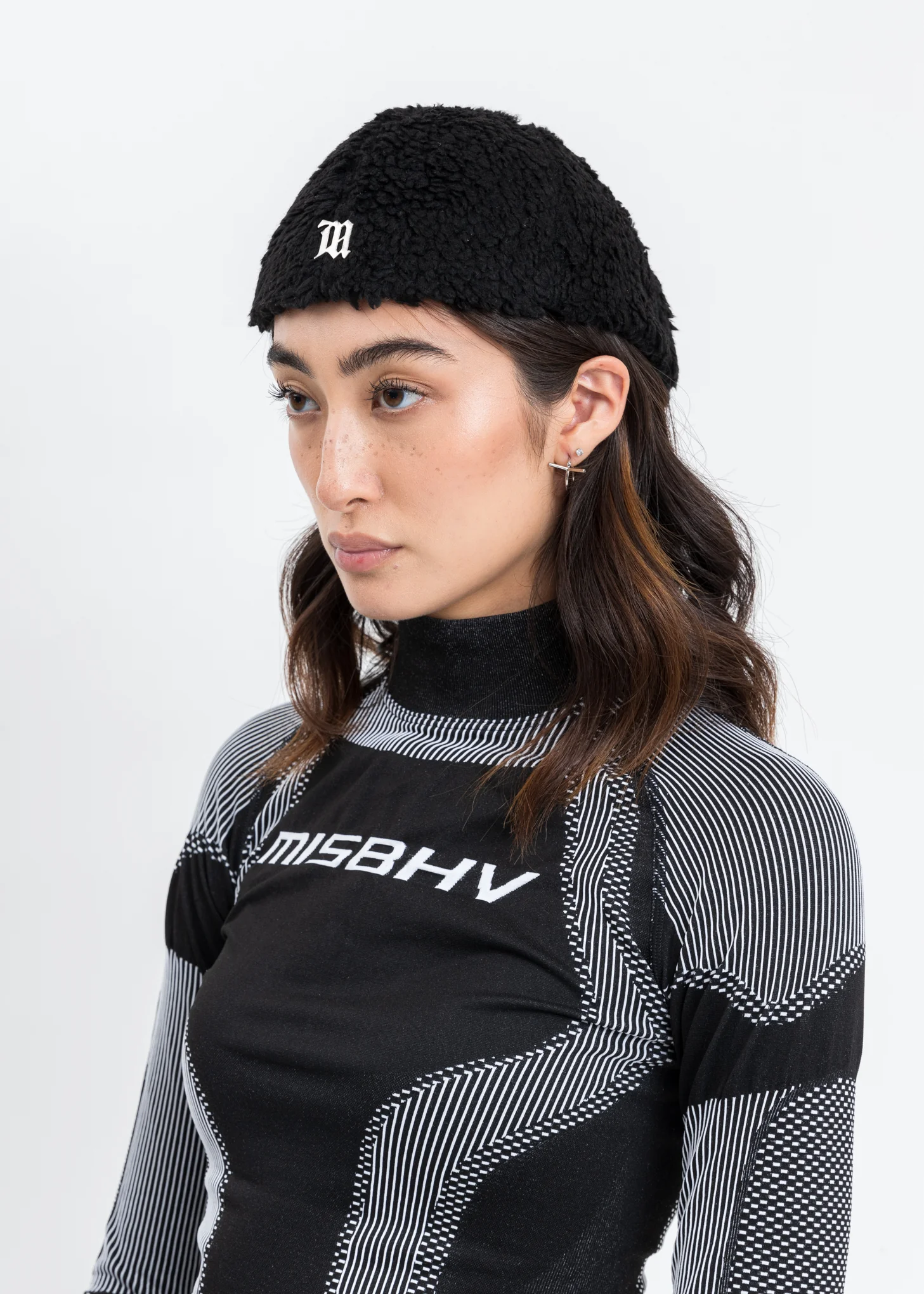 Black Cannes Sherpa Cap