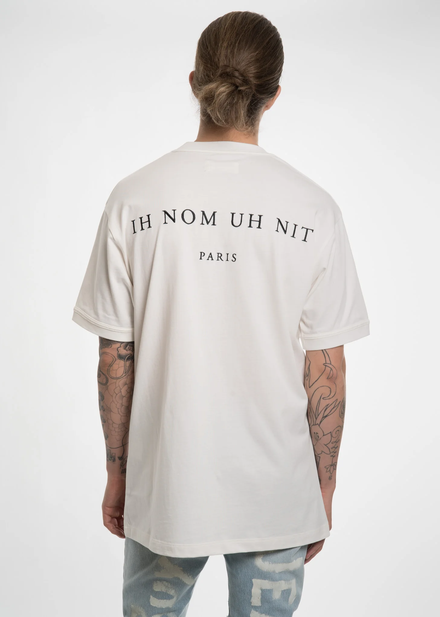 White Car Print T-Shirt - Image 4
