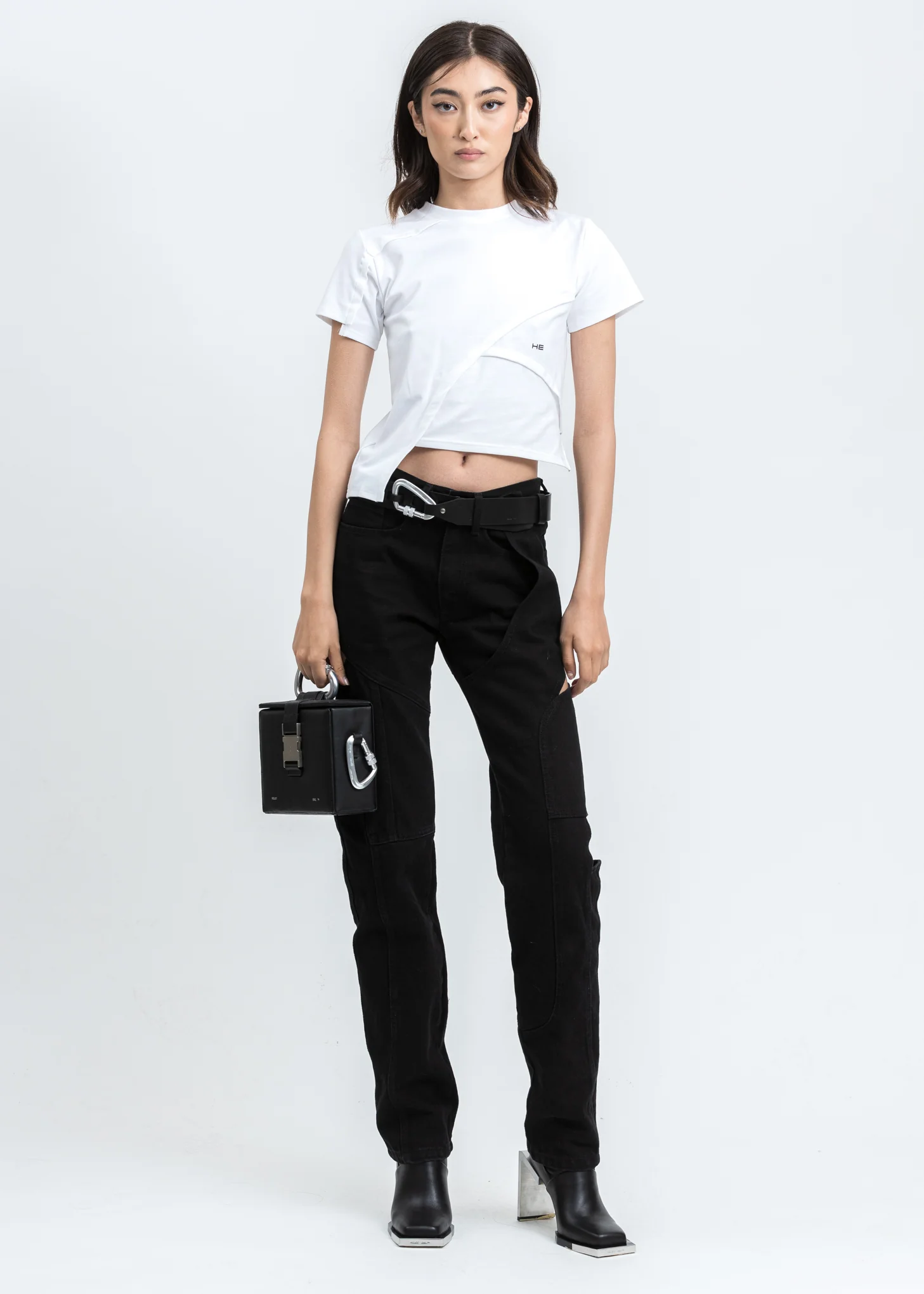 Black Carabiner Belt - Image 7
