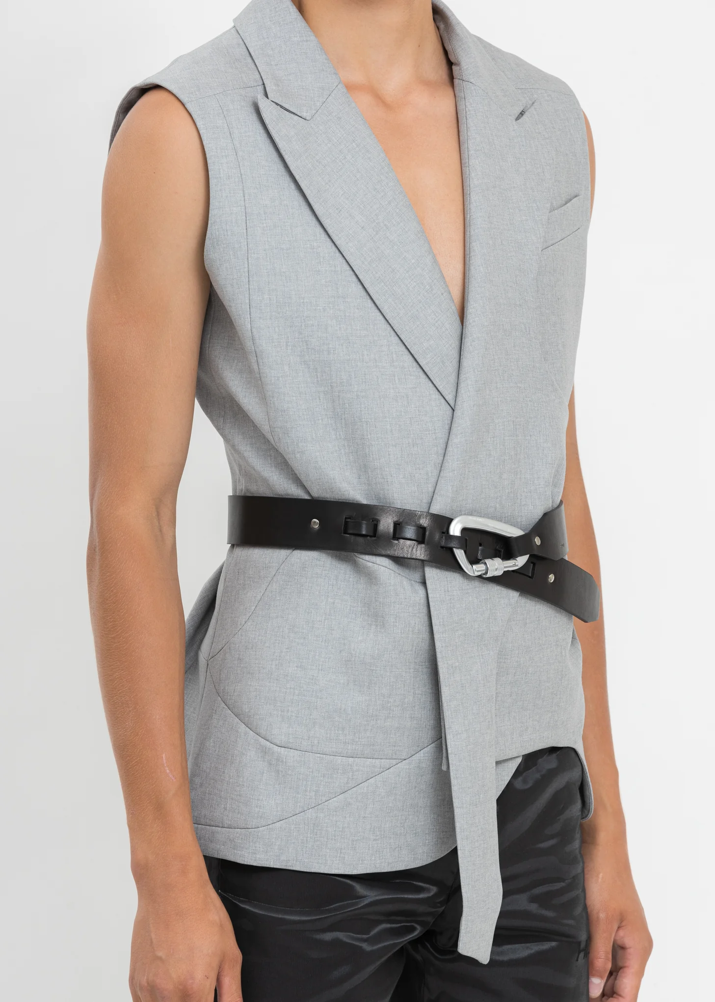 Black Carabiner Belt - Image 4