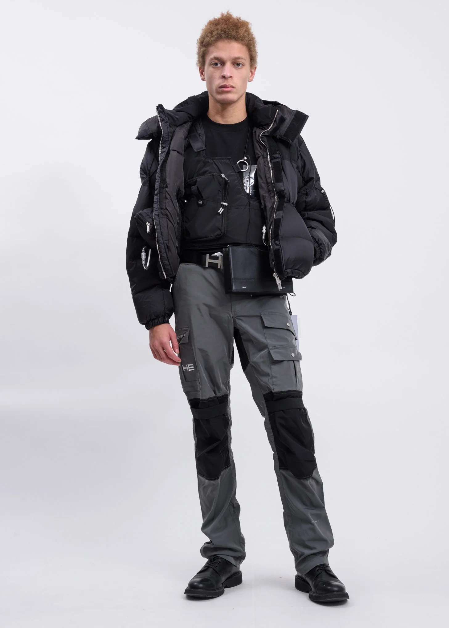 Black Carabiner Belt - Image 4