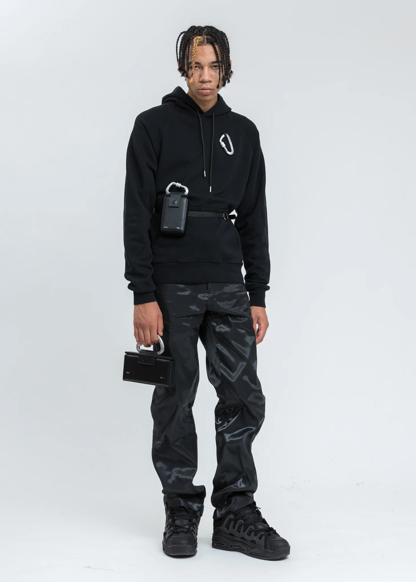 Black Carabiner Clutch - Image 6