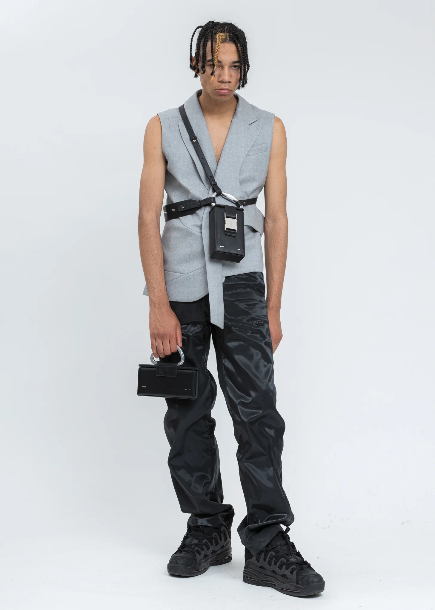 Black Carabiner Phone Sling - Image 13