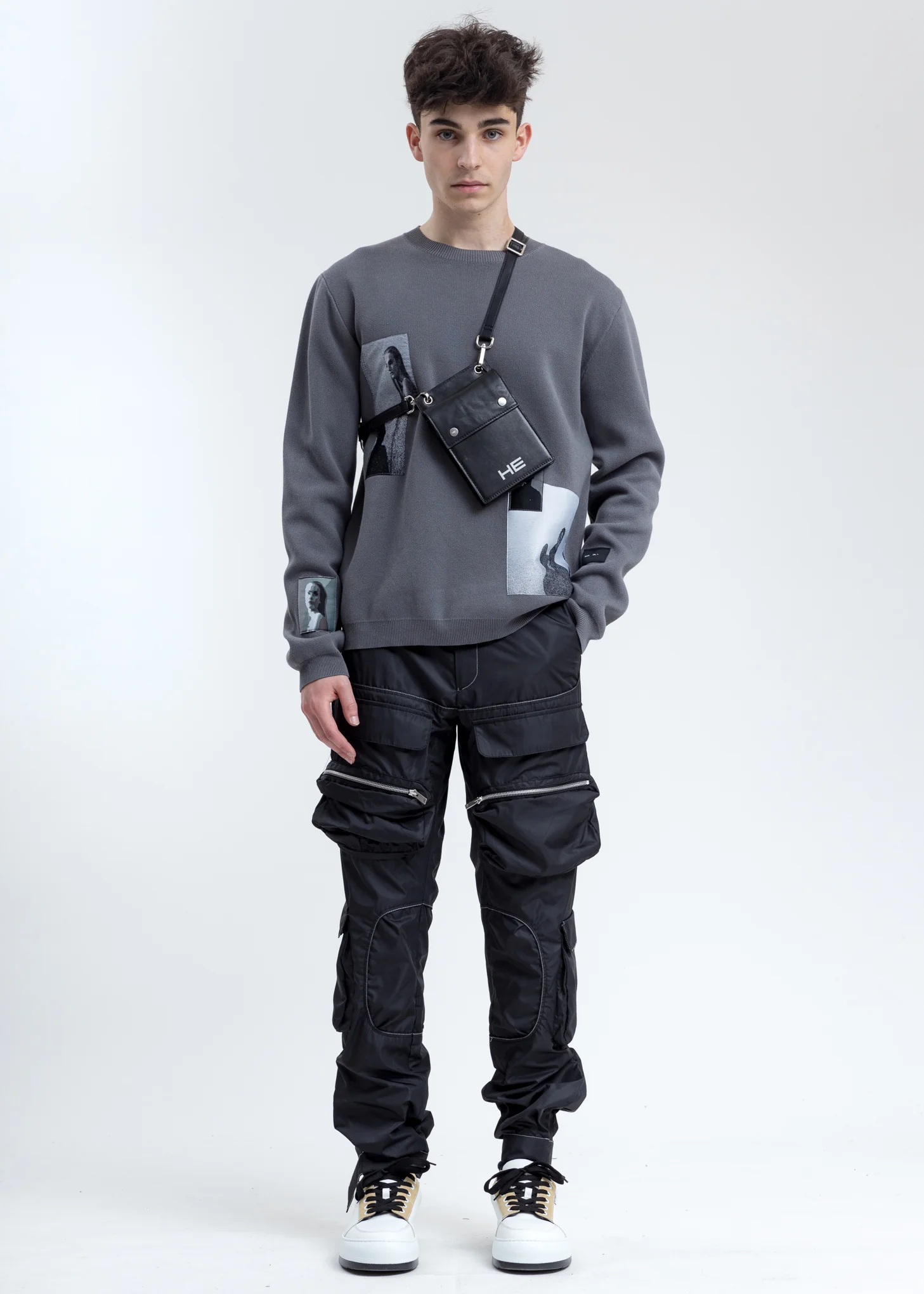 Black Cargo Pants - Image 6