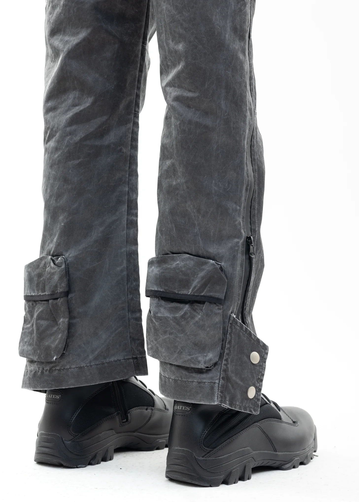 Black Cargo Pants - Image 7
