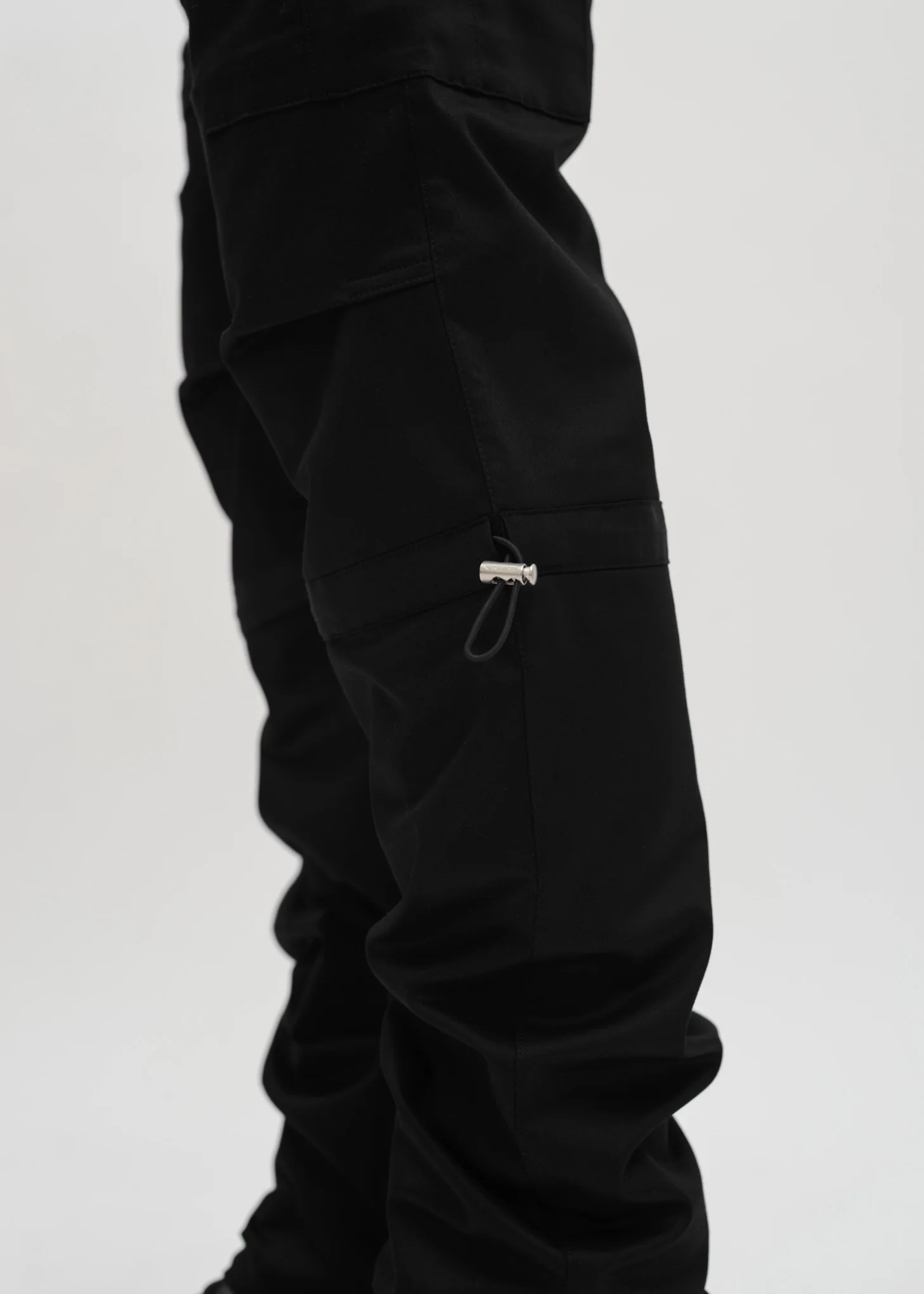 Black Cargo Pants - Image 4