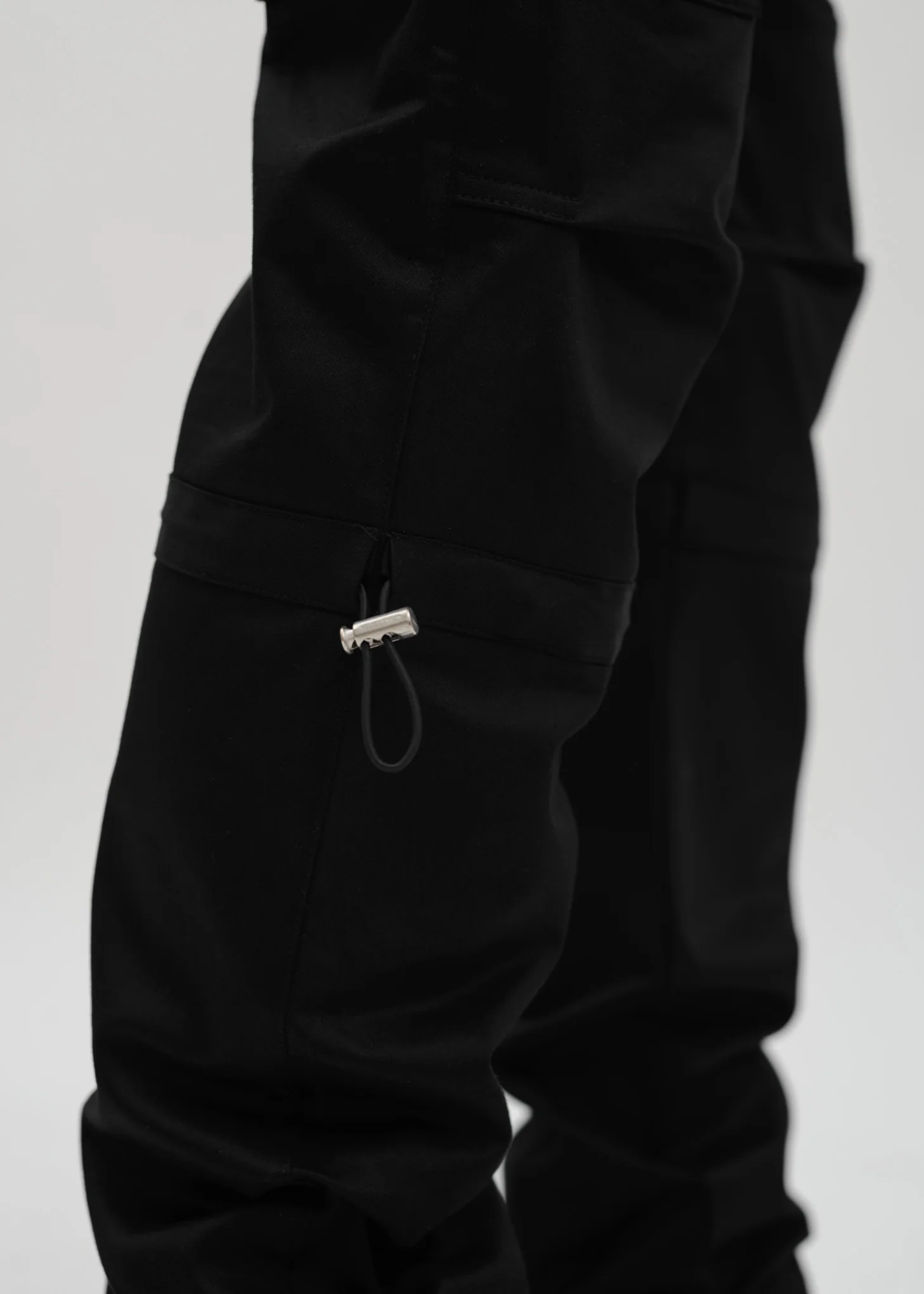 Black Cargo Pants - Image 7