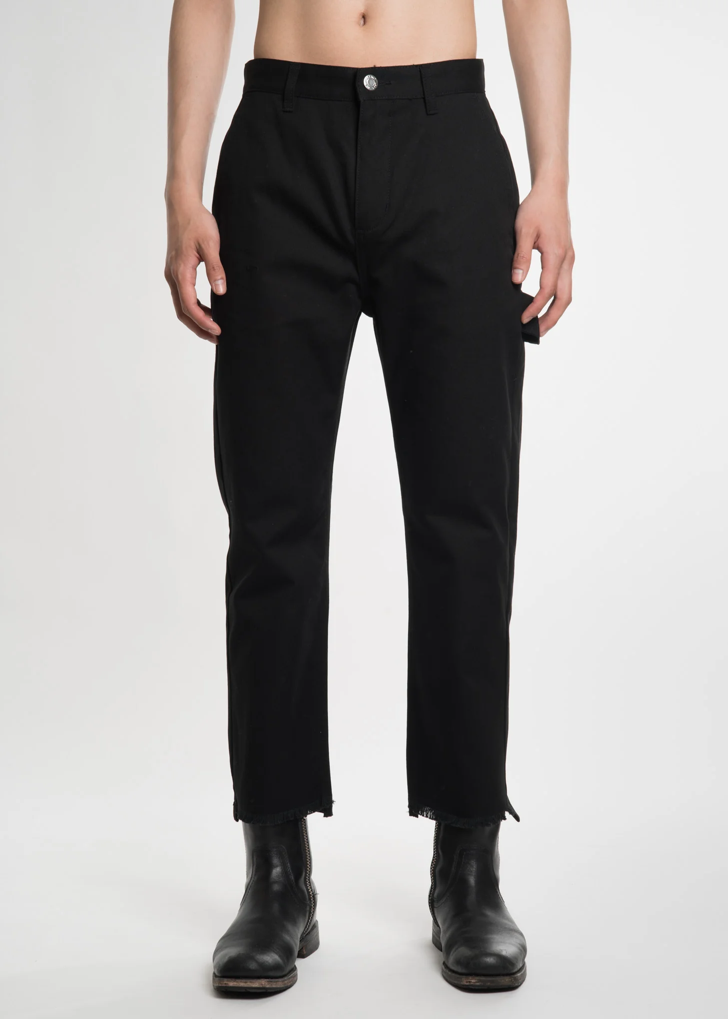 Black Carpenter Pants - Image 2