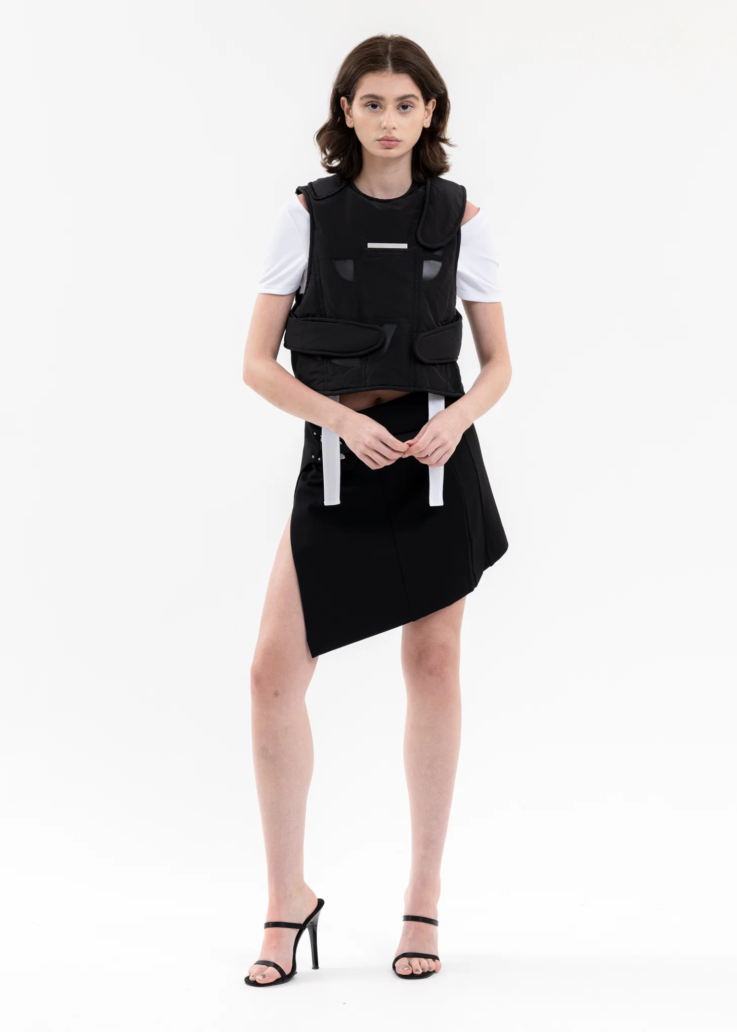 BLACK CAULINE CORSET TOP - Image 6