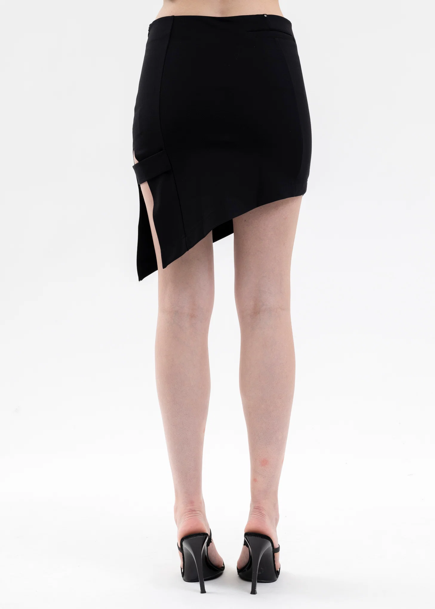 BLACK CAVALANCHE JERSEY SKIRT - Image 4