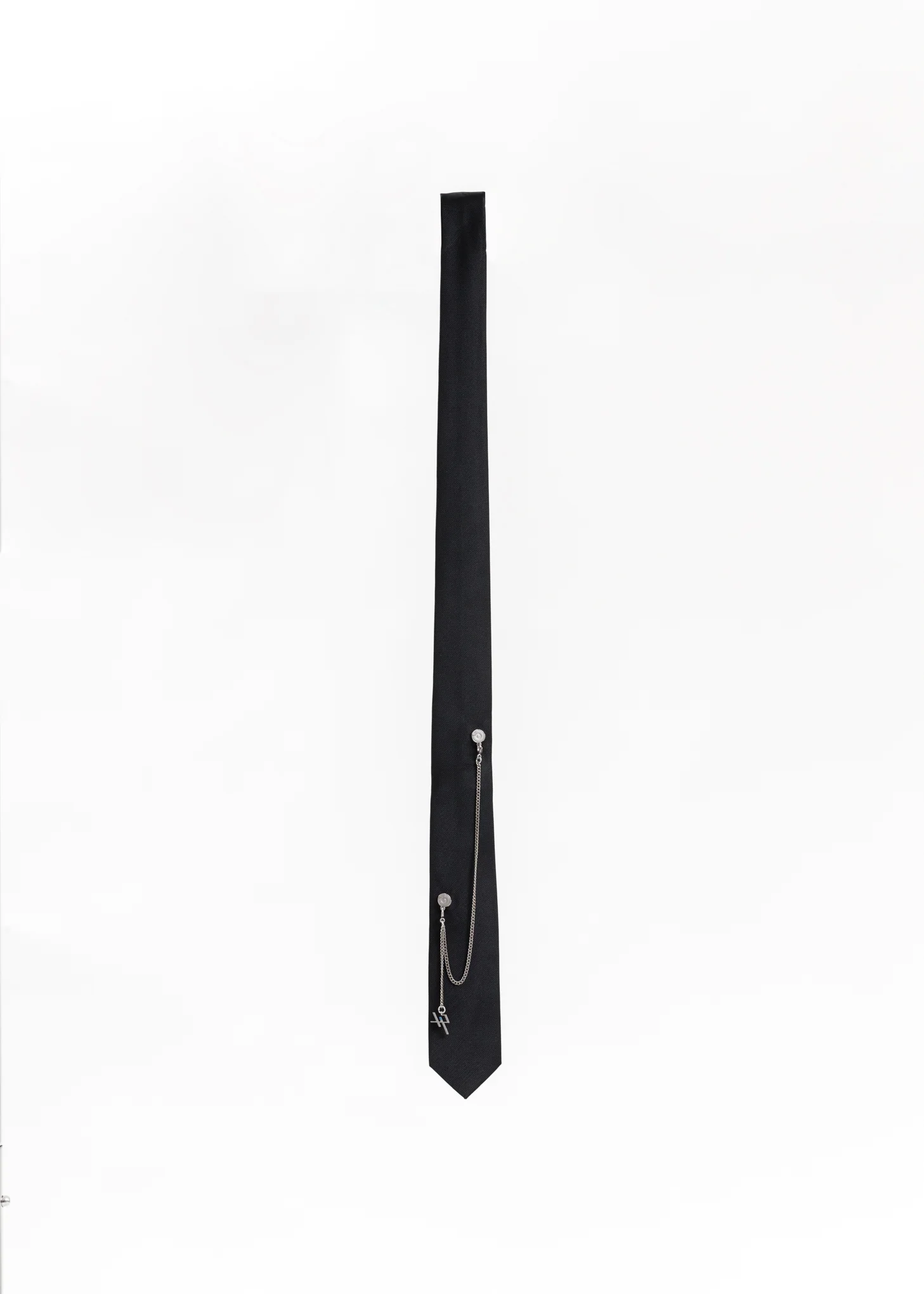 Black Chain Set Necktie