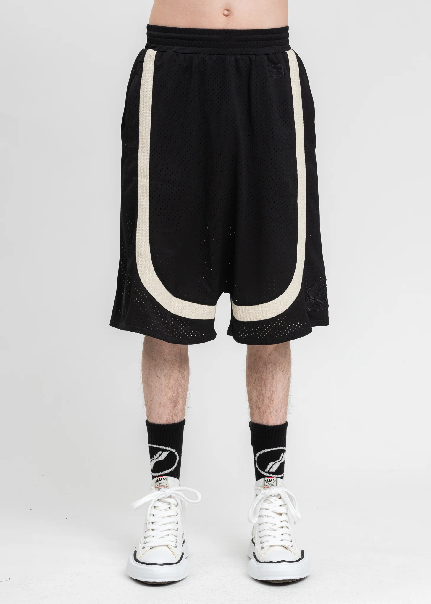 Black Chand Basketball Shorts