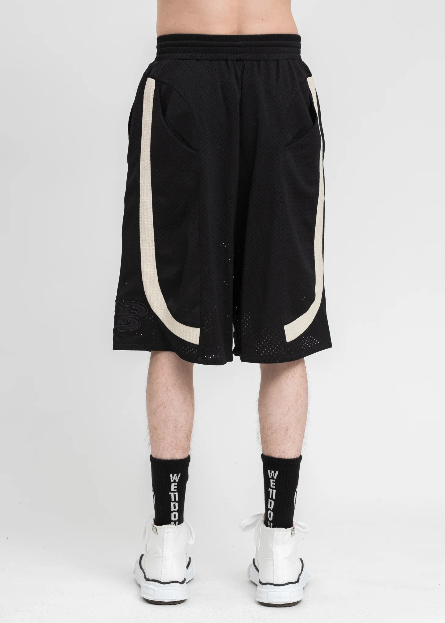 Black Chand Basketball Shorts - Image 3