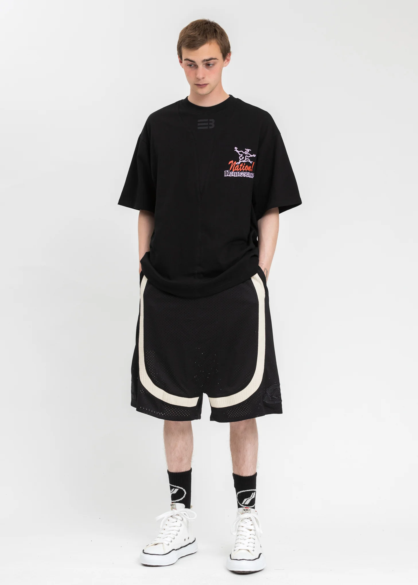 Black Chand Basketball Shorts - Image 6
