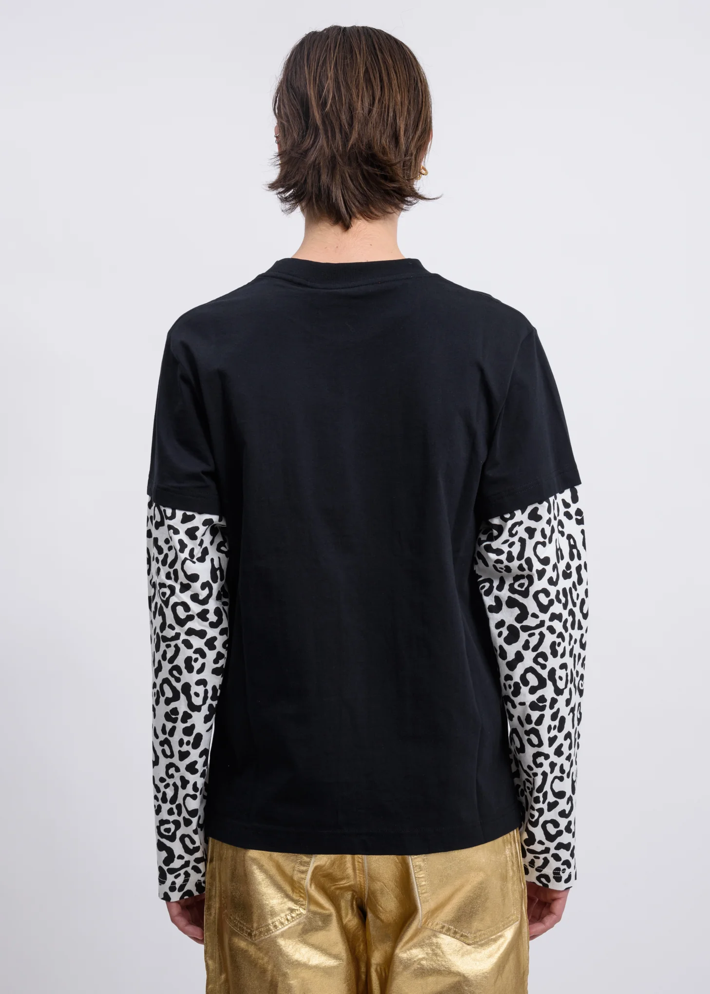 Black Chaos Leopard Long Sleeve - Image 2