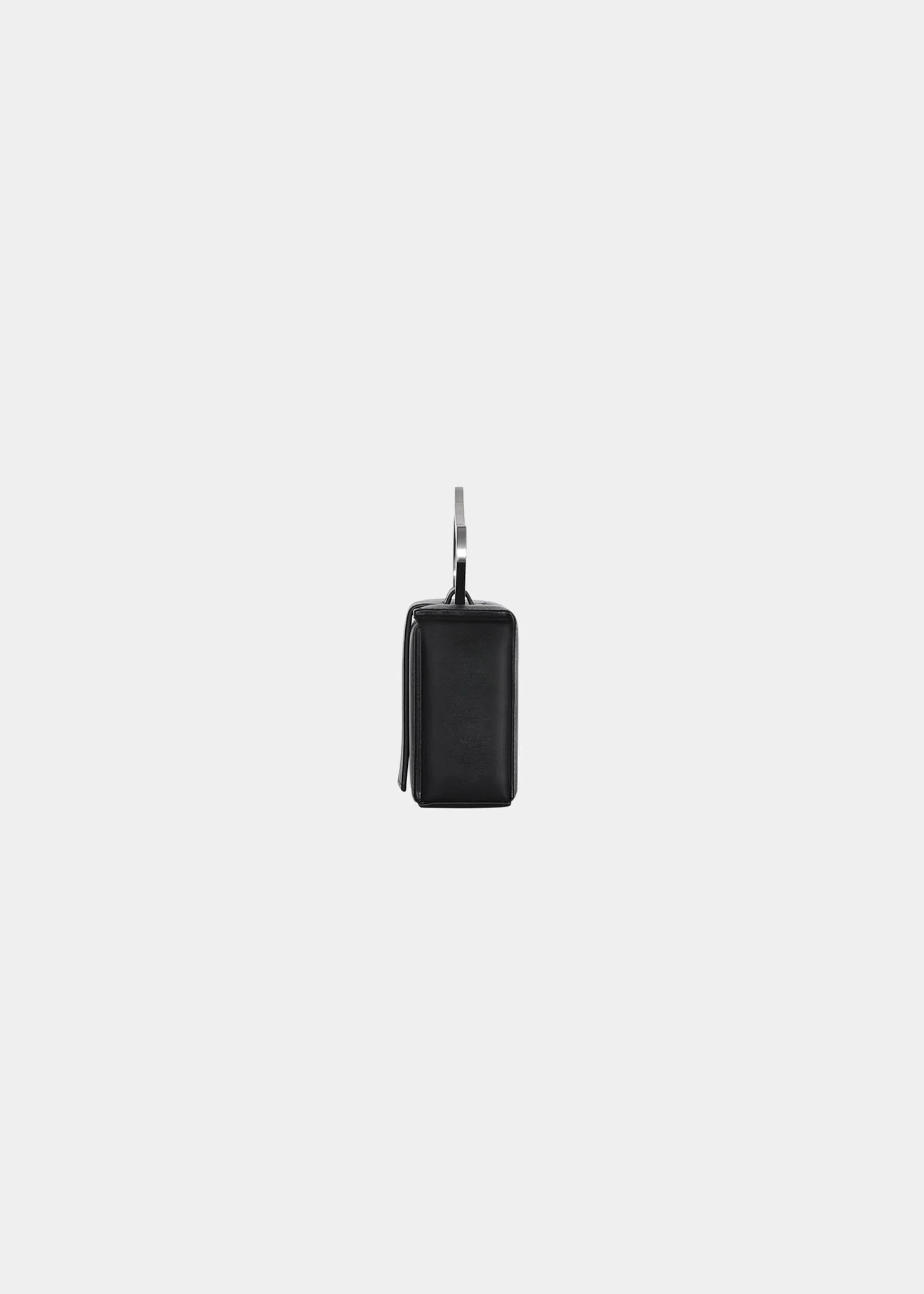 BLACK CHARRED CARABINER CLUTCH BAG - Image 5