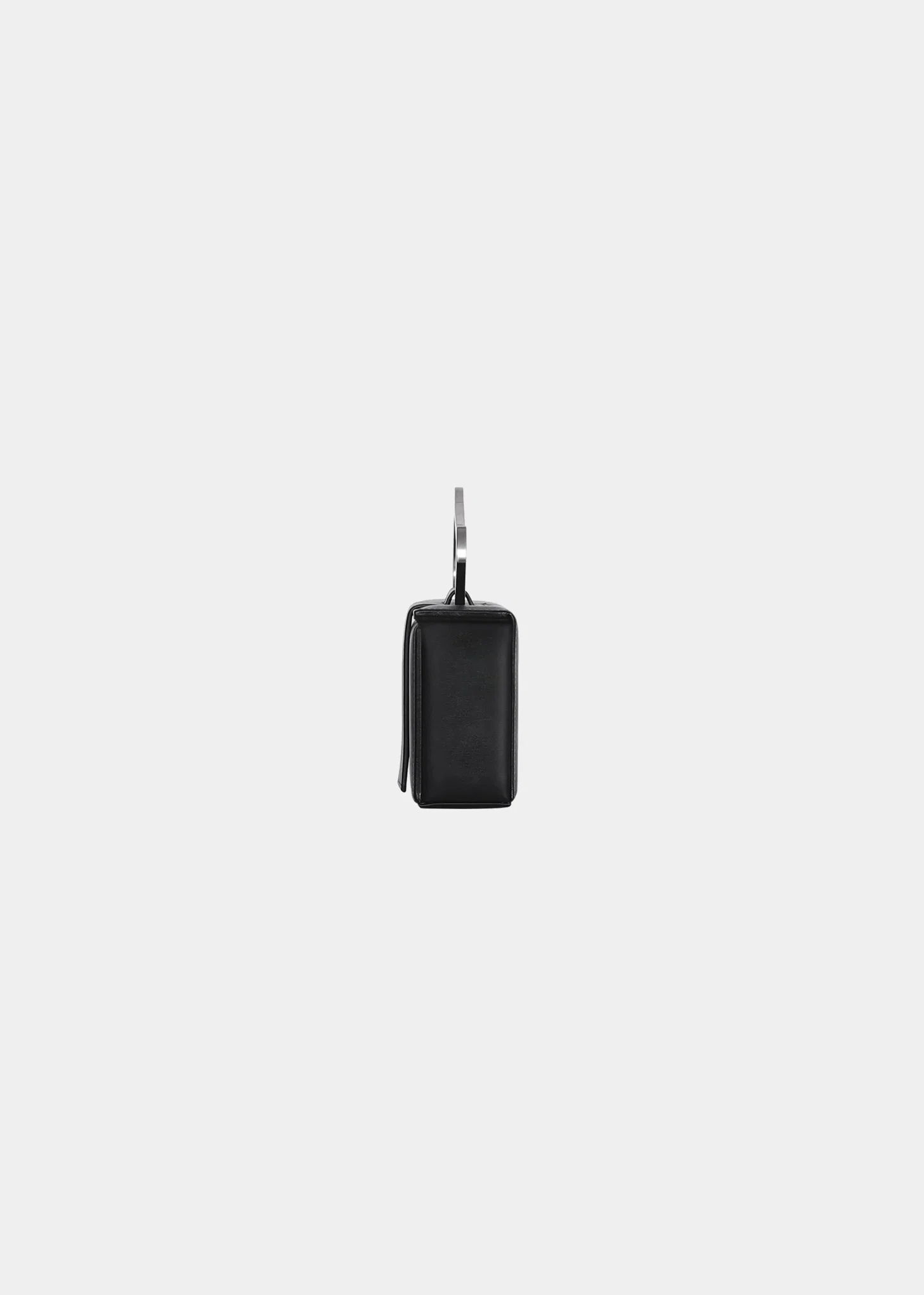 BLACK CHARRED CARABINER CLUTCH BAG - Image 6