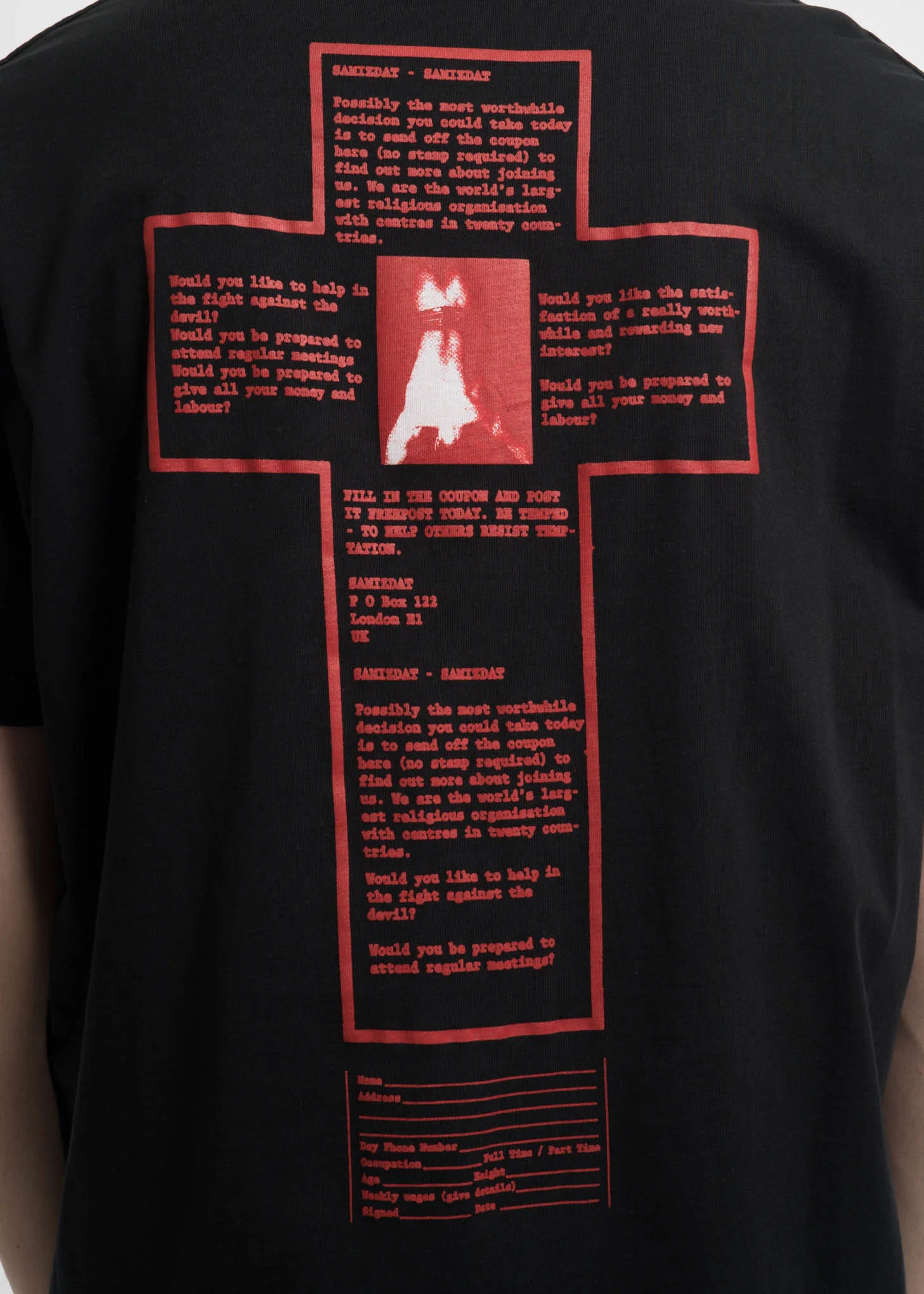 Black Christ T-Shirt - Image 4