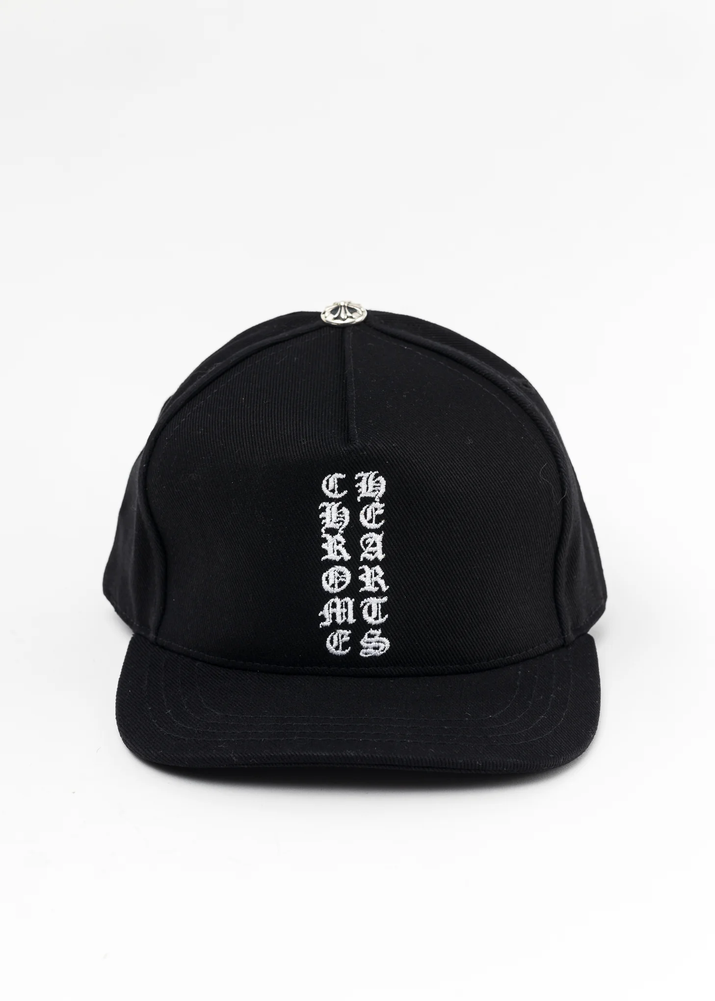 Black Chrome Hearts Denim Cap