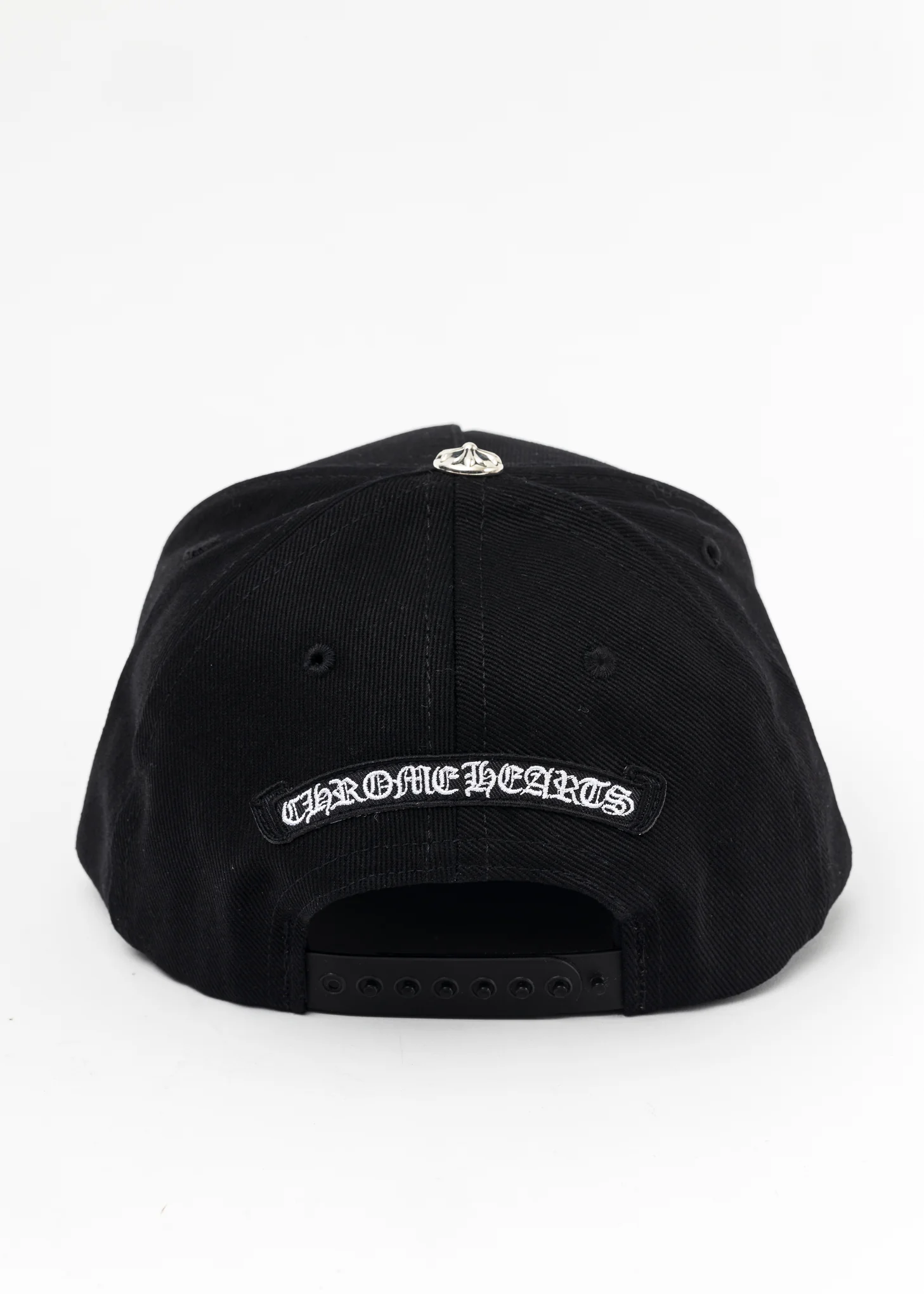 Black Chrome Hearts Denim Cap - Image 2