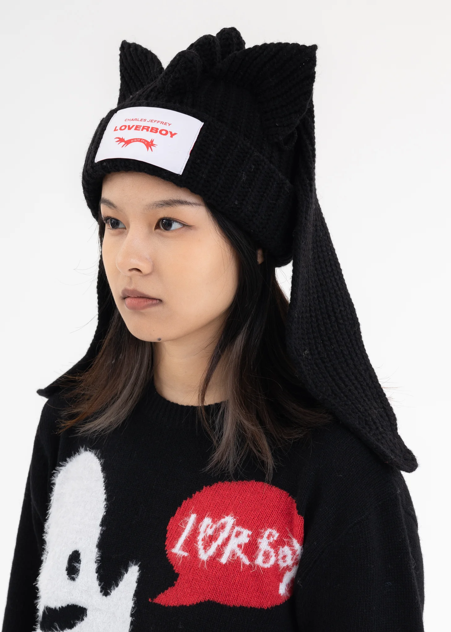 Black CHUNKY KIMERA BEANIE - Image 8