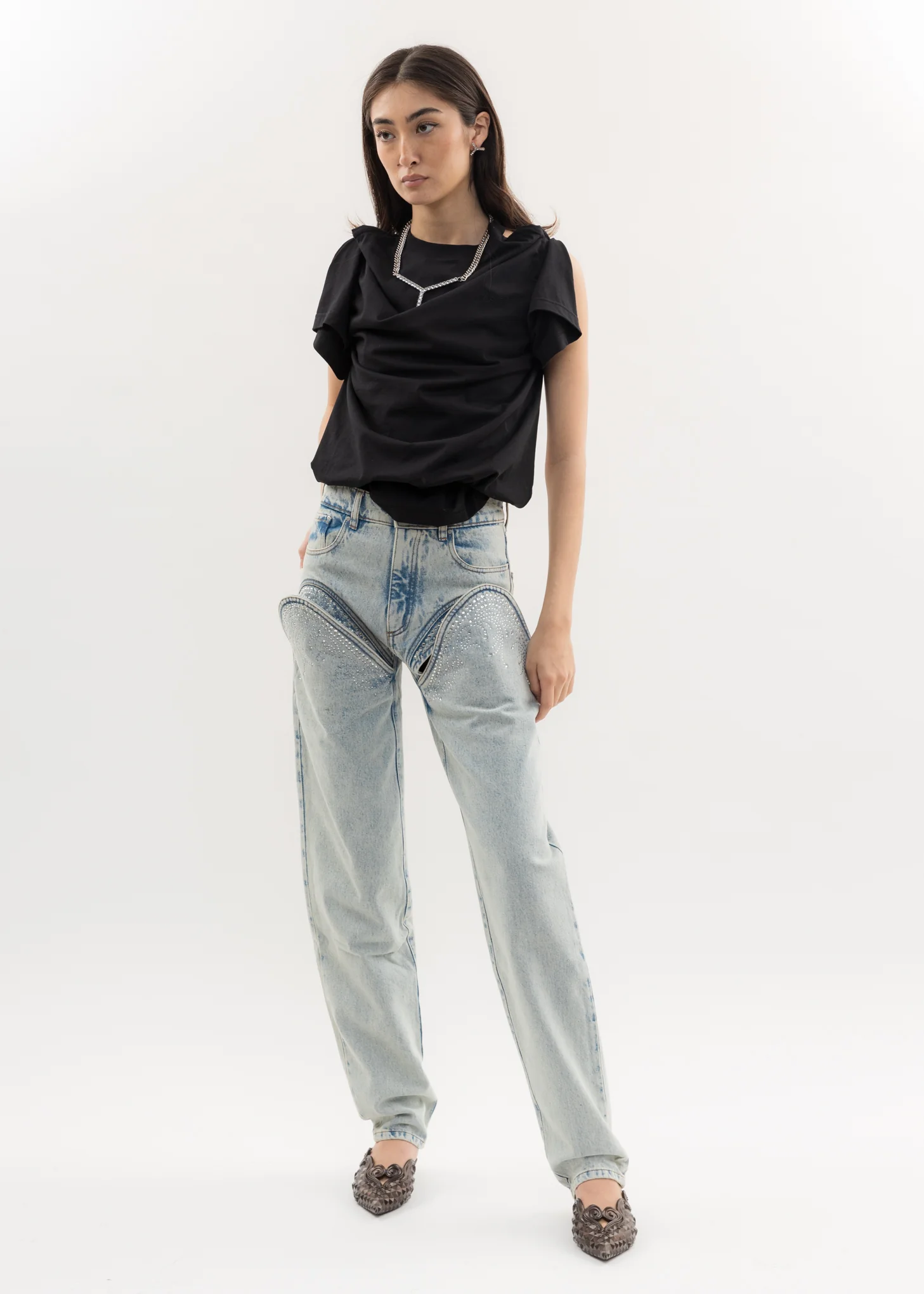 Black CLASSIC CONVERTIBLE T-Shirt - Image 11