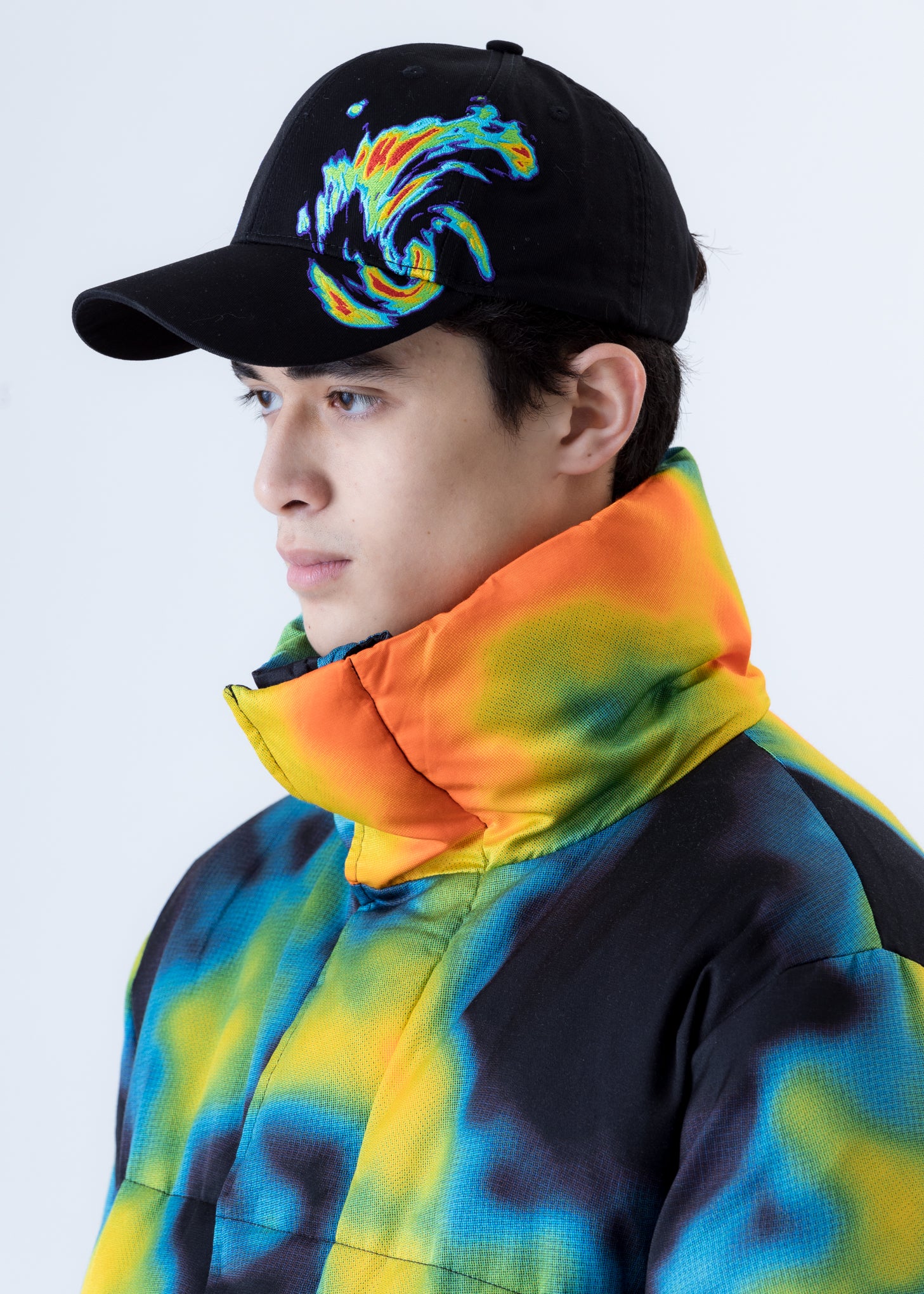 Black Cloud Heatmap Cap - Image 2