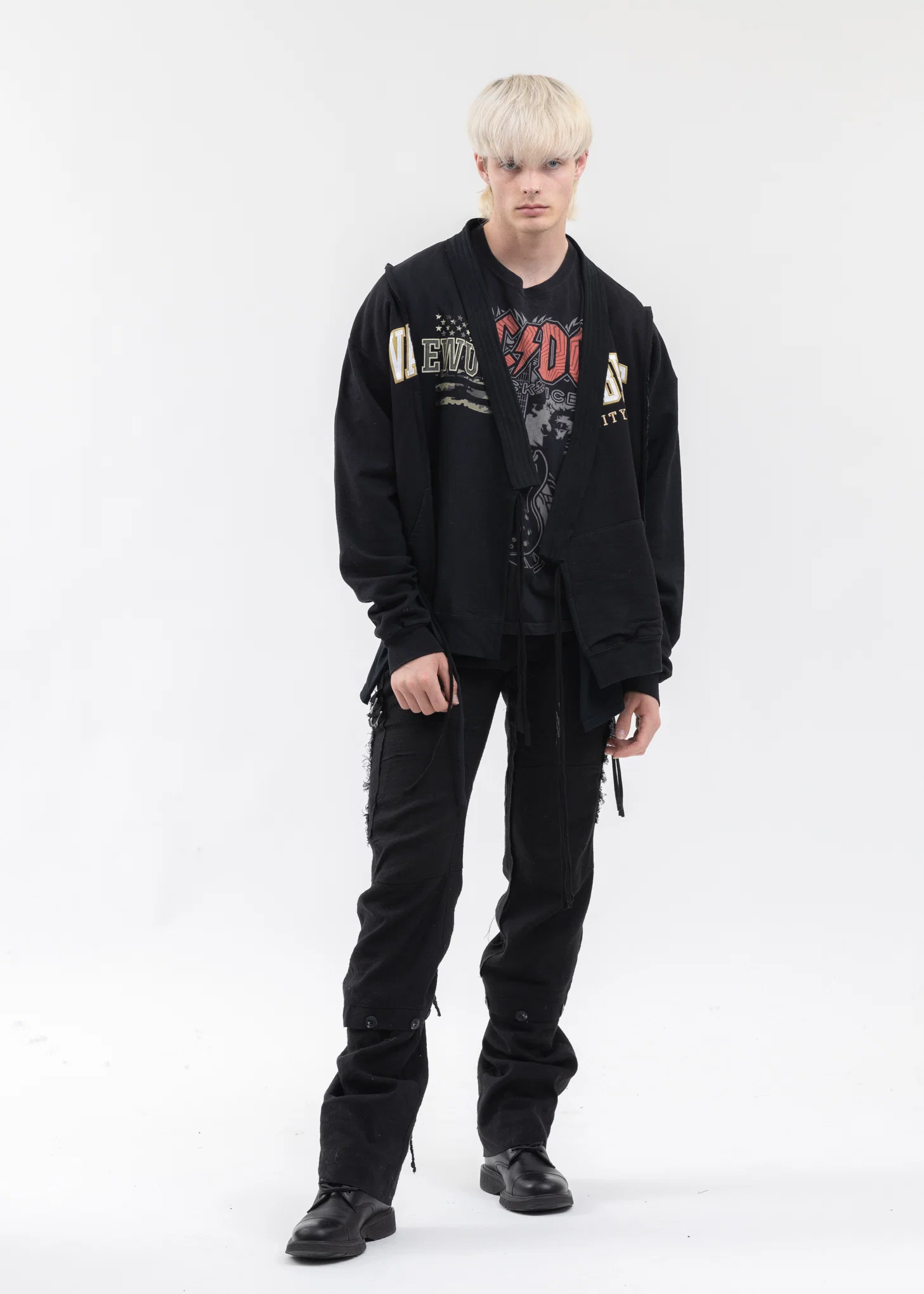 Black College Samue Sweat - Style 2 - Image 2