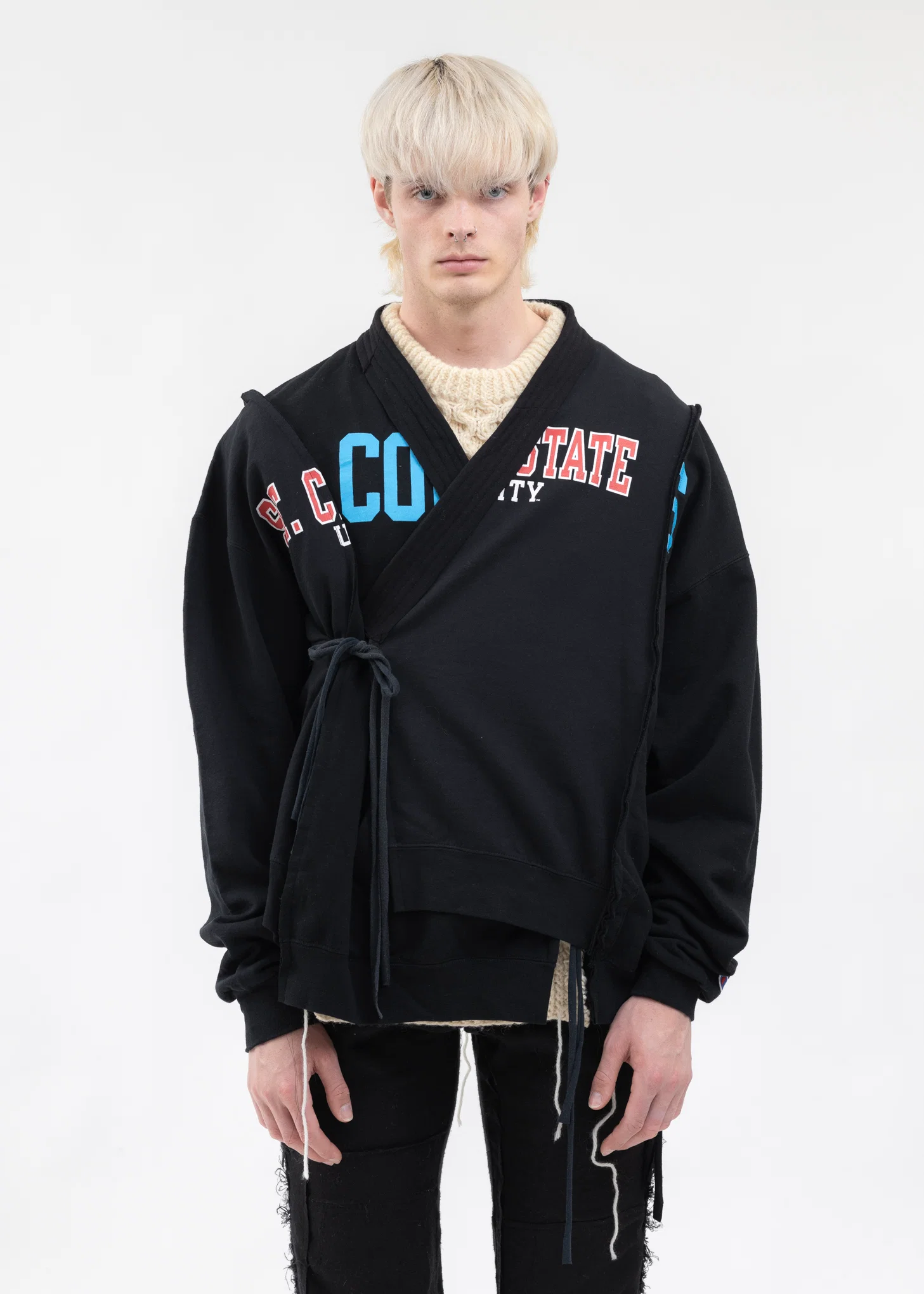 Black College Samue Sweat - Style 4