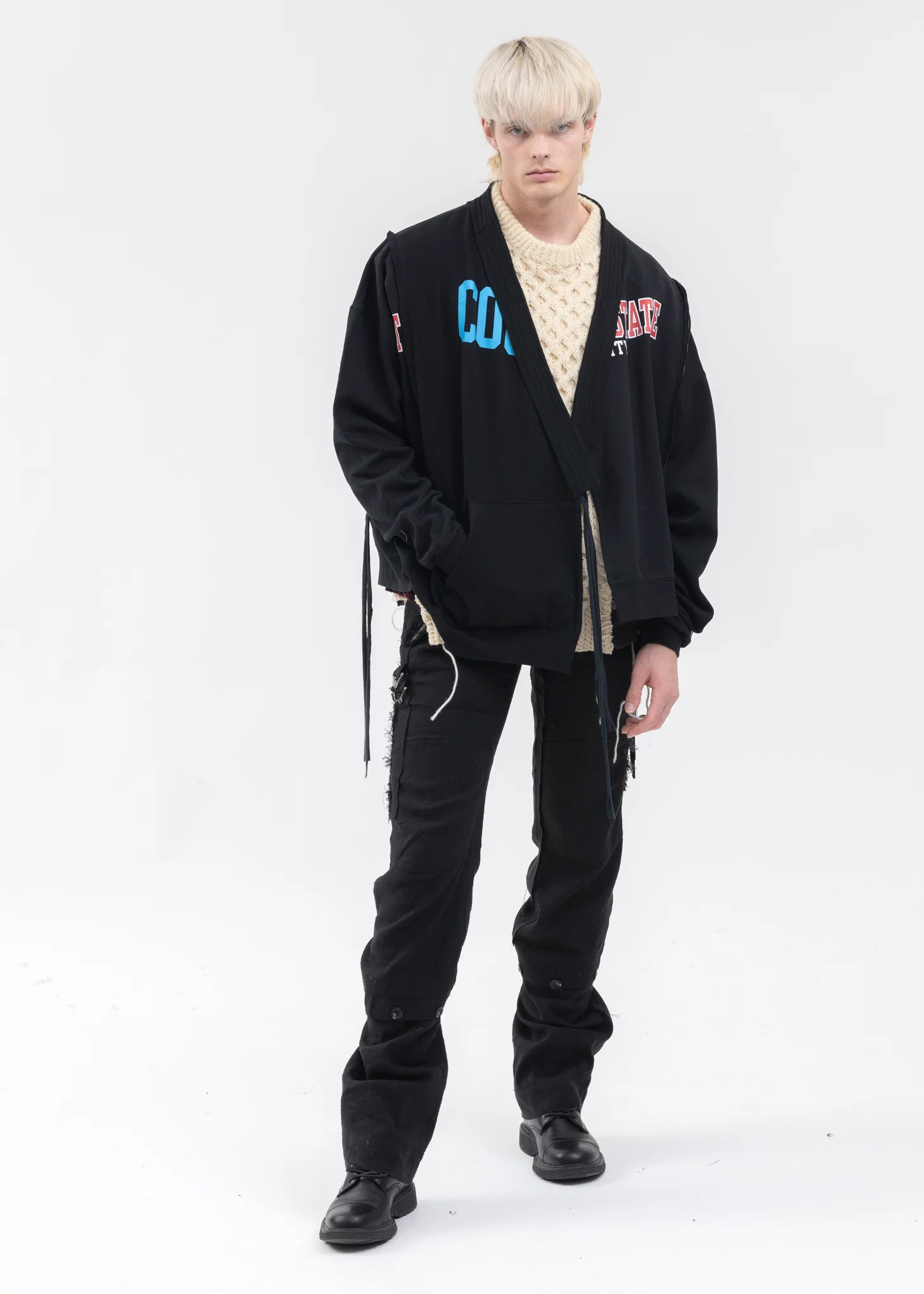 Black College Samue Sweat - Style 4 - Image 7