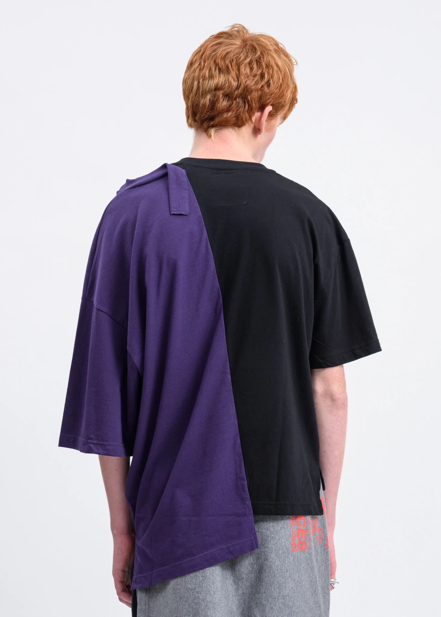 Black Combined T-Shirt - Image 3