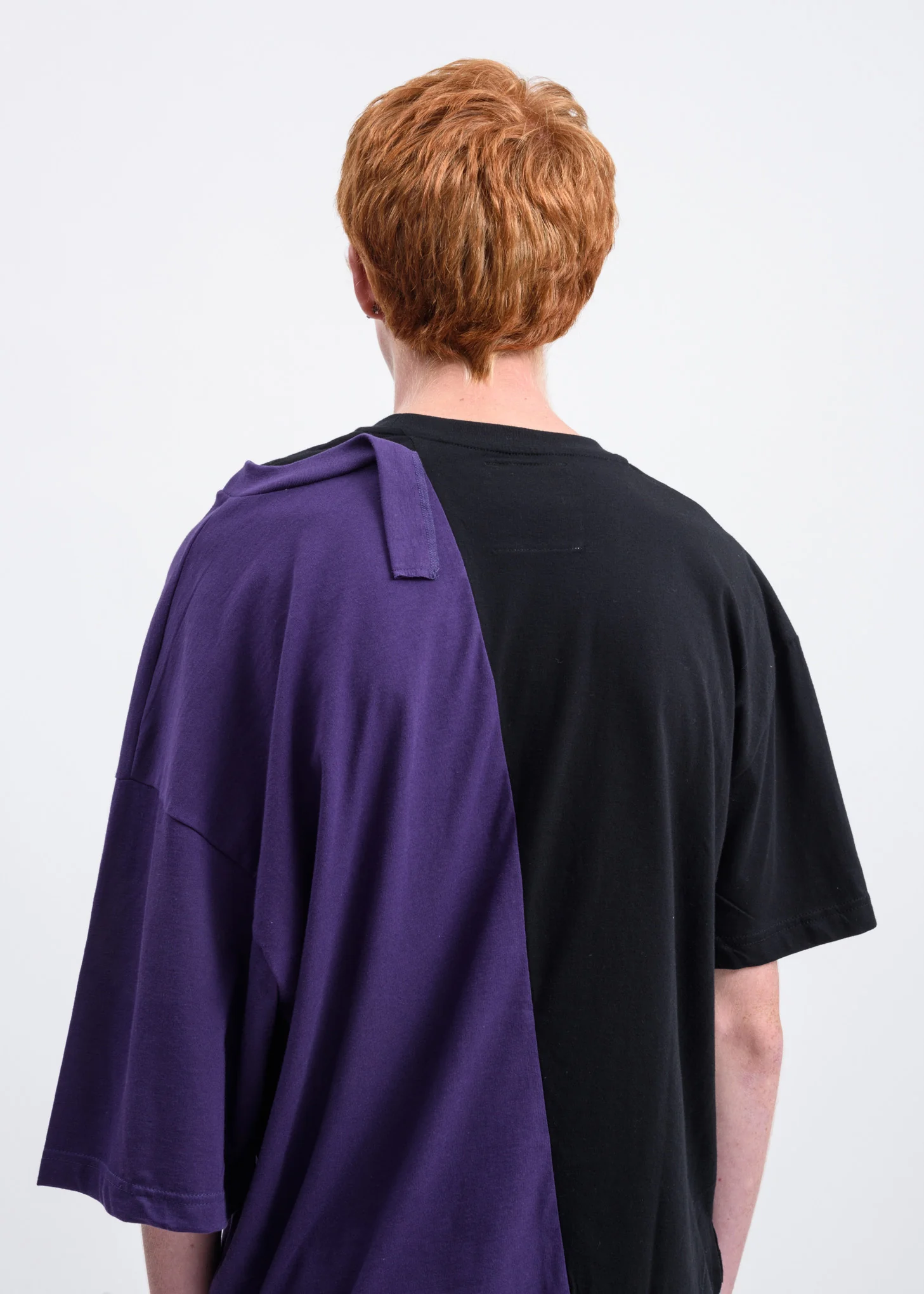 Black Combined T-Shirt - Image 5