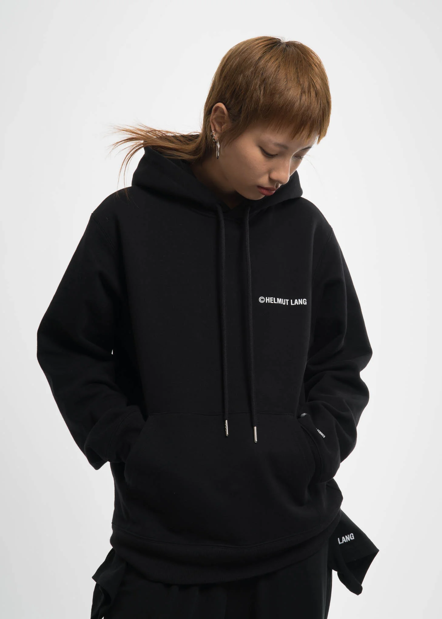 Black Copyright Hoodie
