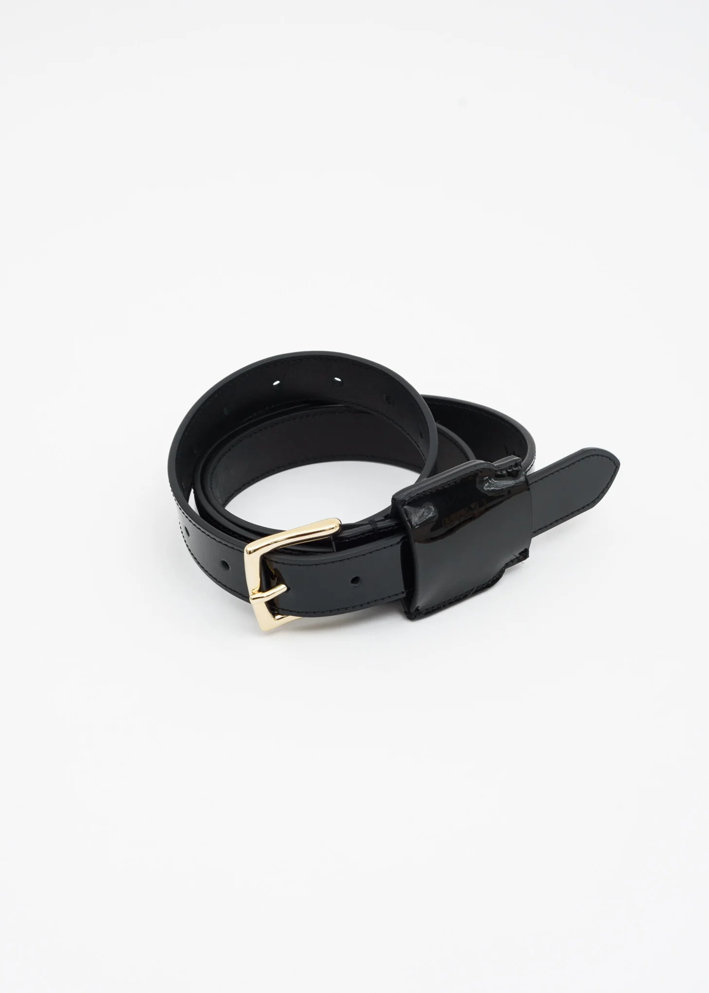 Black Covered Belt