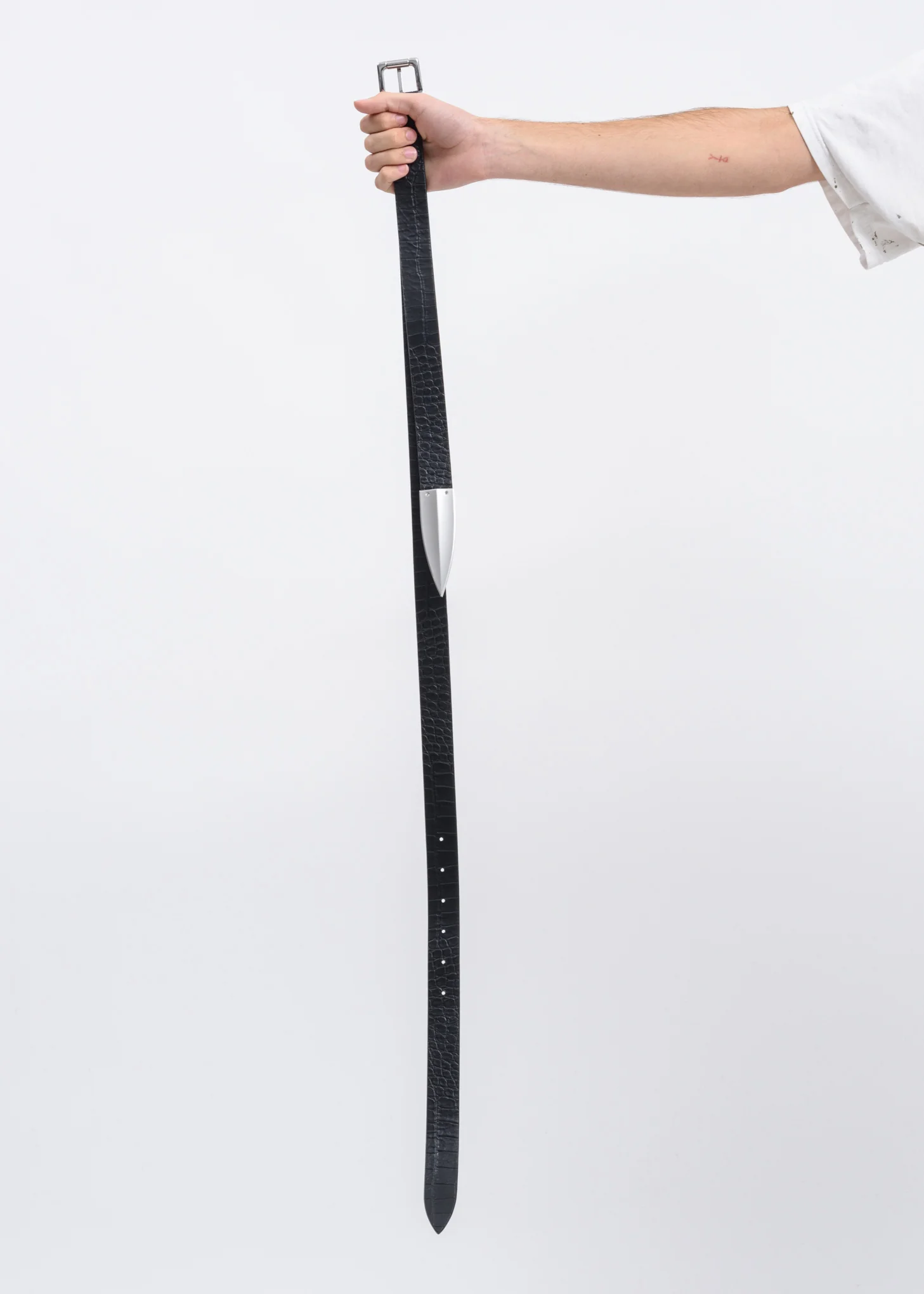 Black Croc Belt
