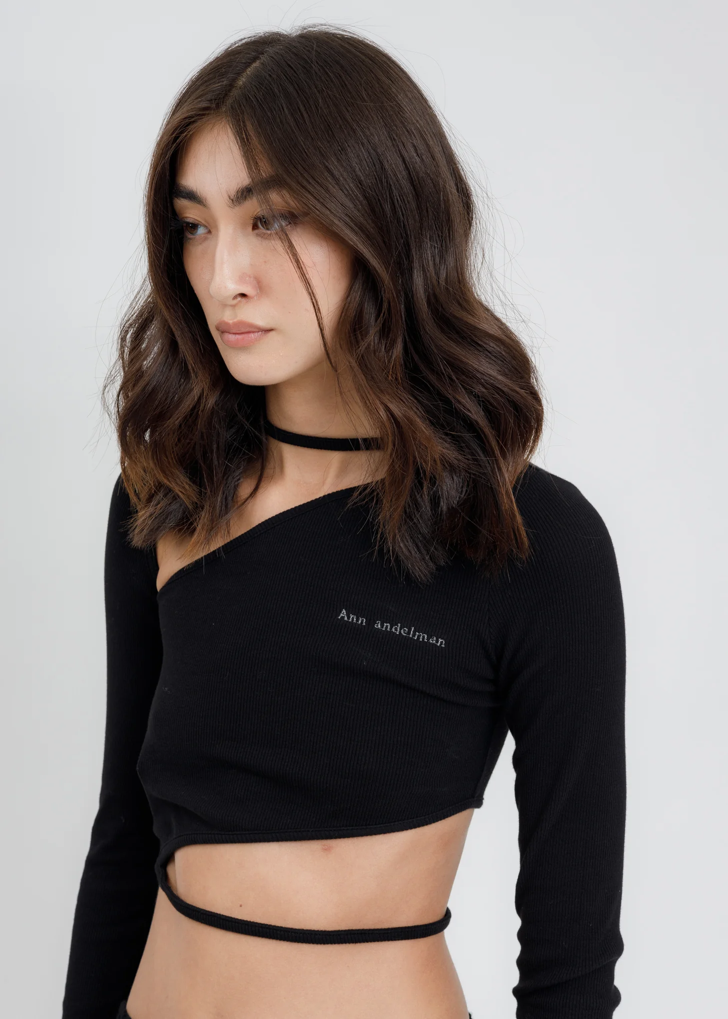 Black Cropped Long Sleeves - Image 4