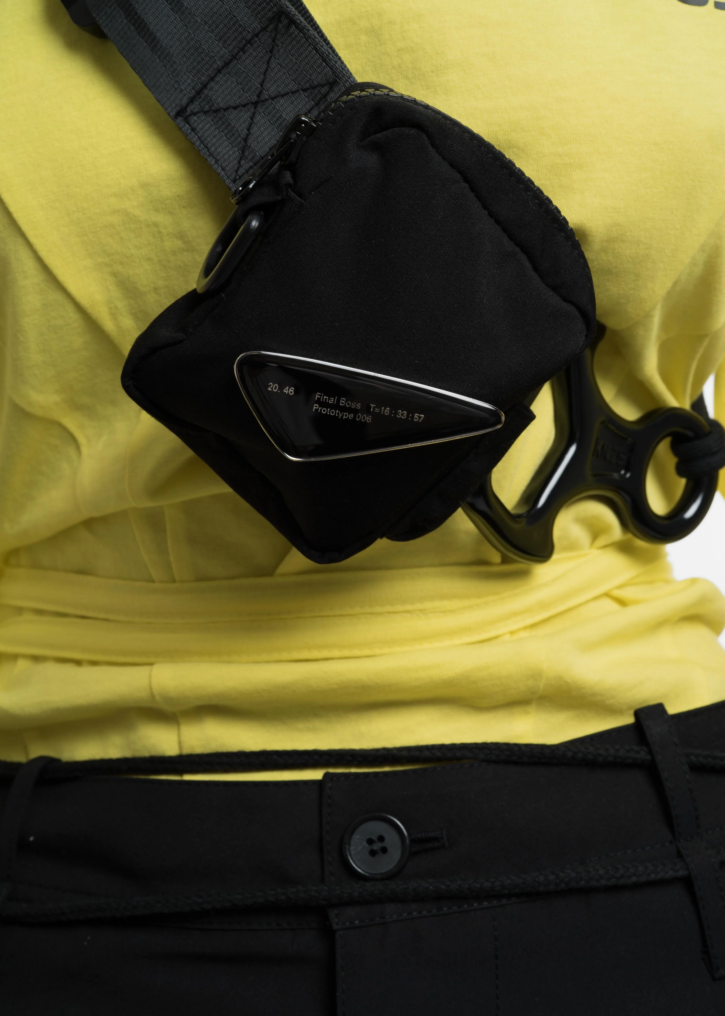 Black Cross Bag - Image 2