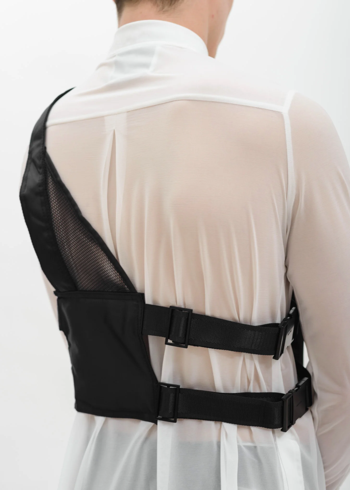 Black Cross Body Bag - Image 2