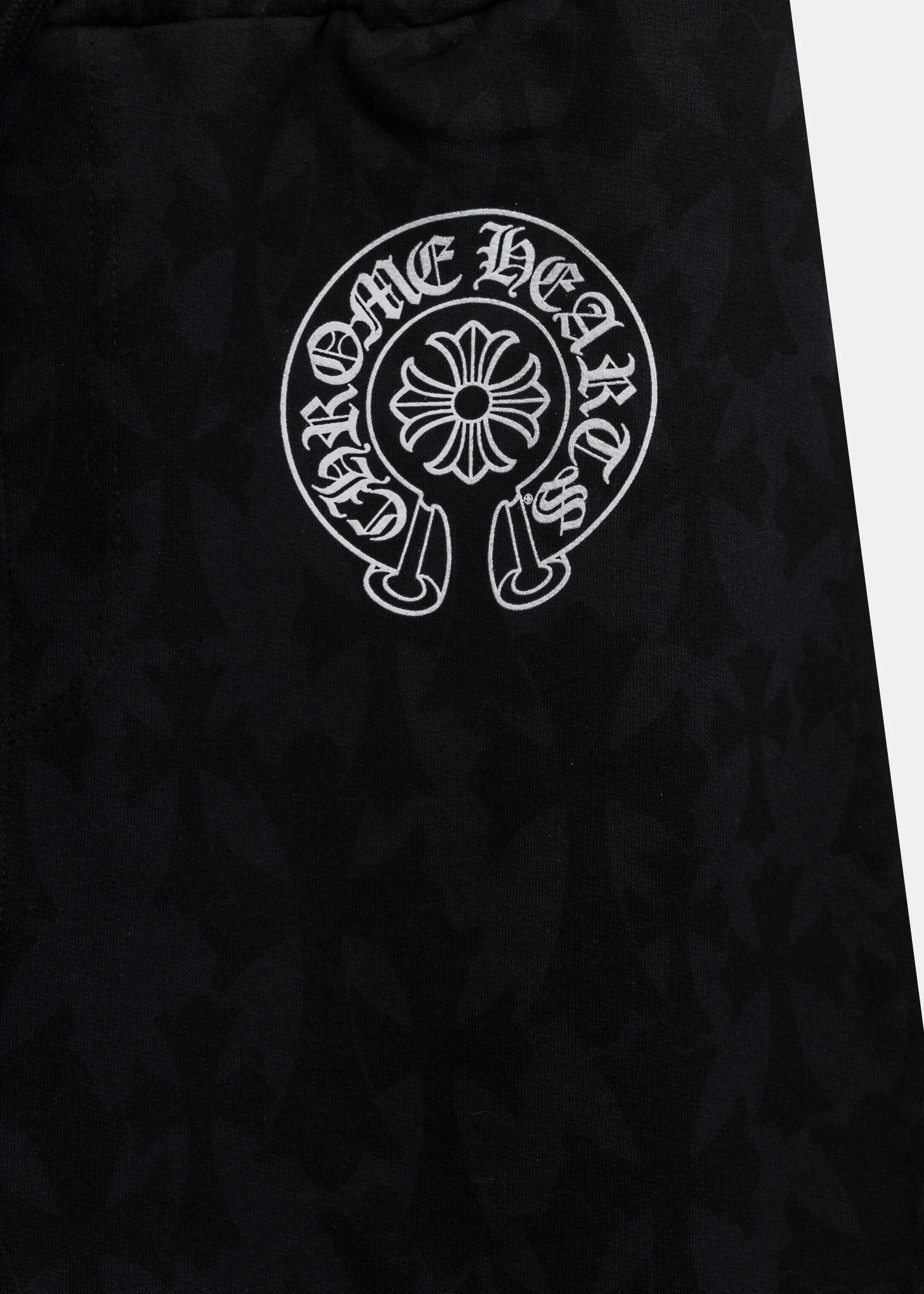 Black Cross Camo  Chrome Hearts Logo Short - Image 3