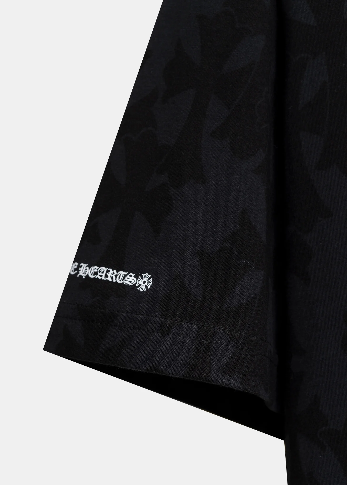 Black Cross Camo  Chrome Hearts Logo T-Shirt - Image 4