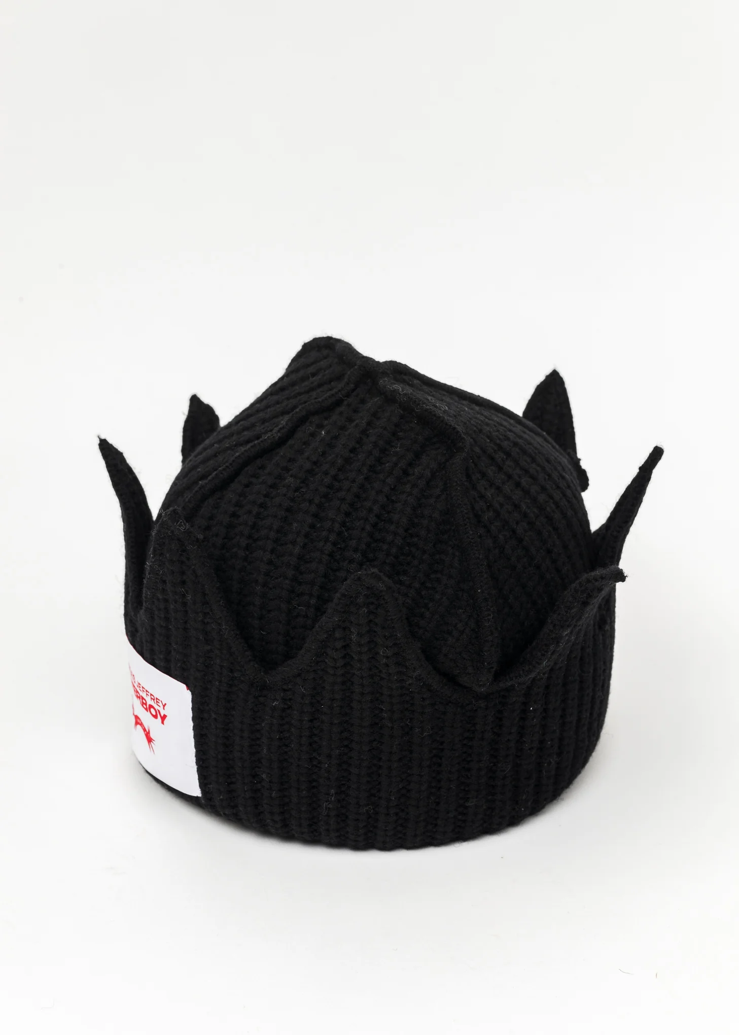 BLACK CROWN BEANIE - Image 3