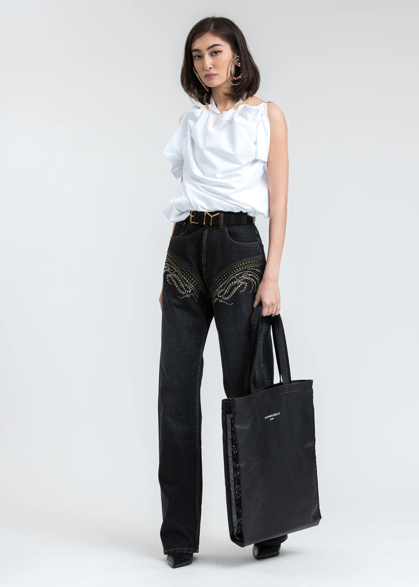 Black Crystal Jeans - Image 5