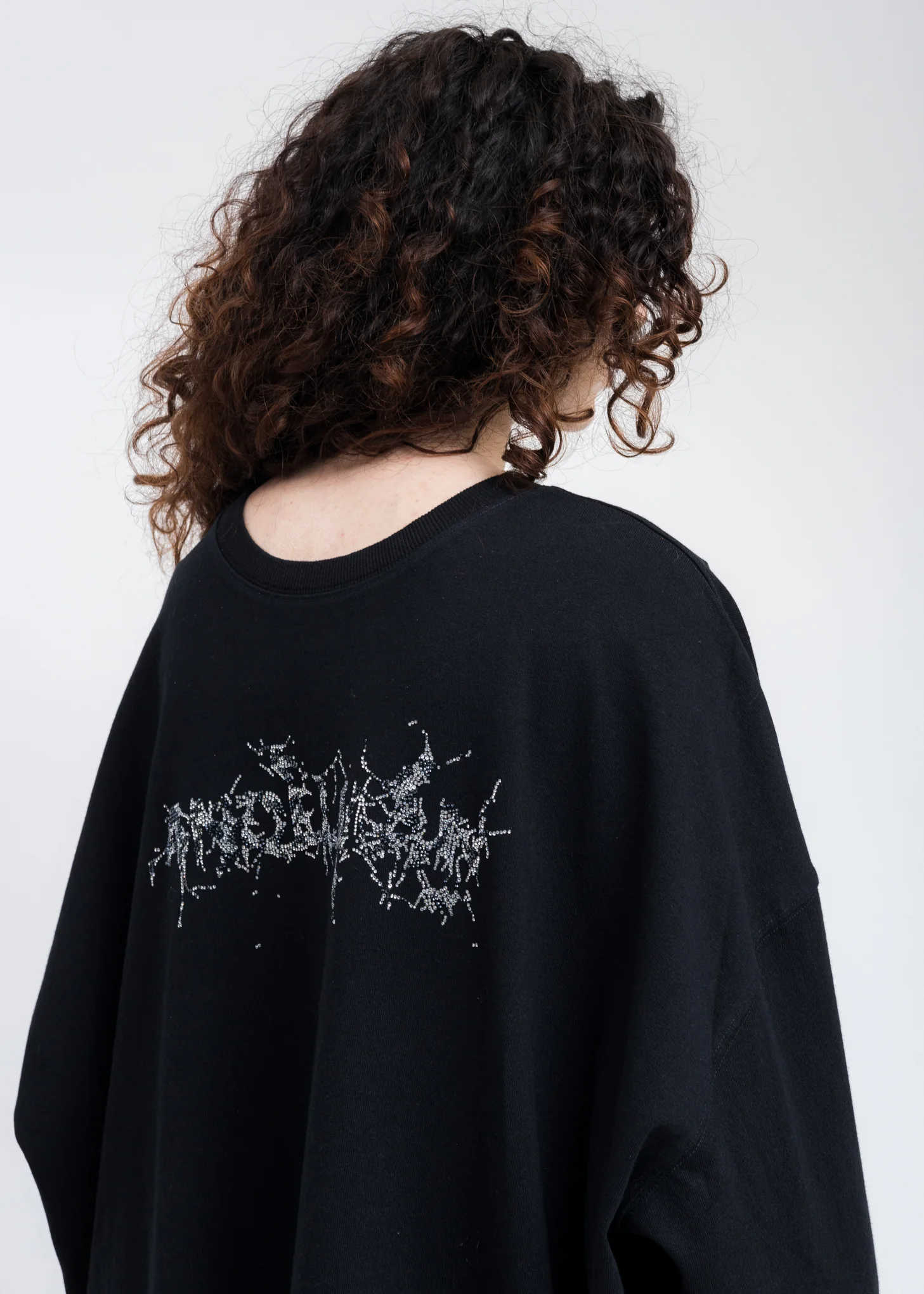 Black Crystal Spider Cob Long Sleeves - Image 2