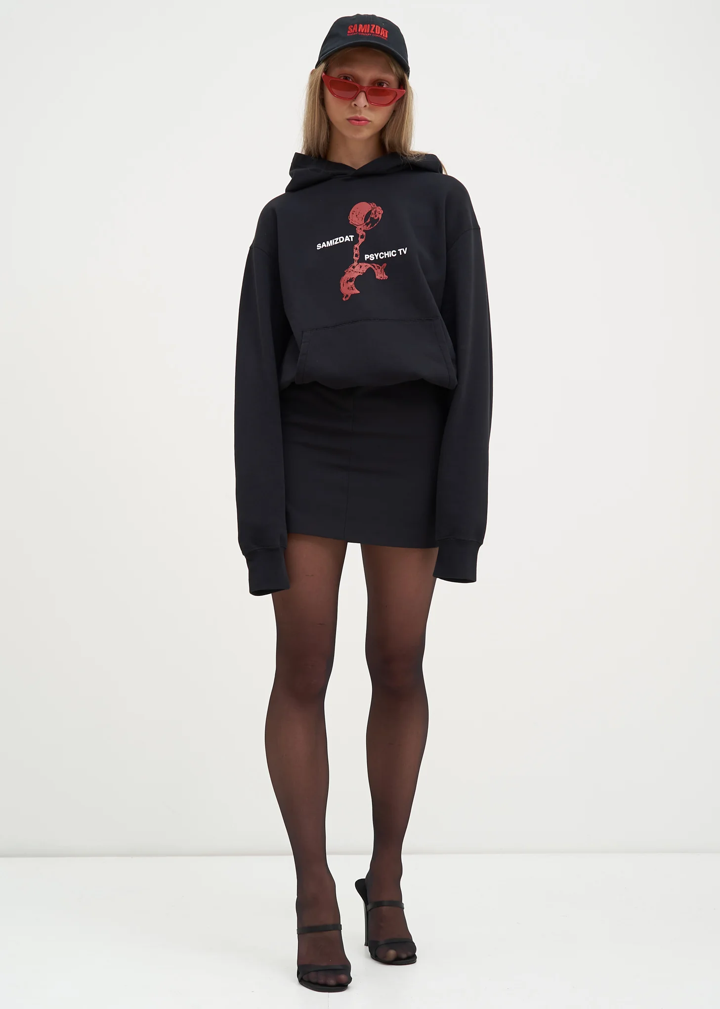 Black Cuff Hoodie - Image 5