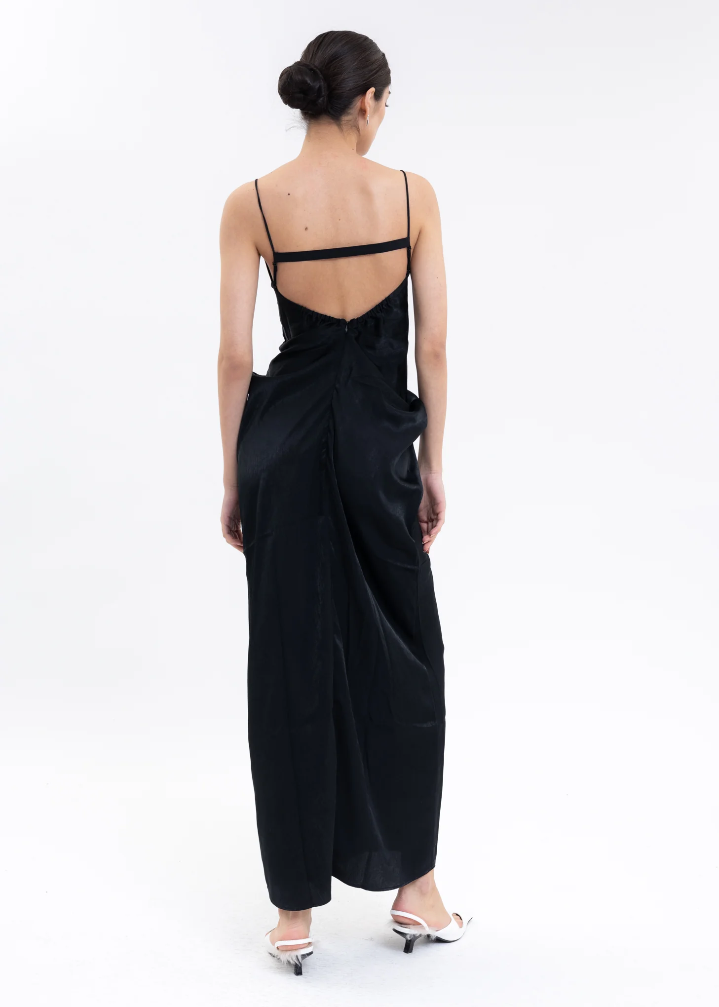 Black Halter Dress - Image 2