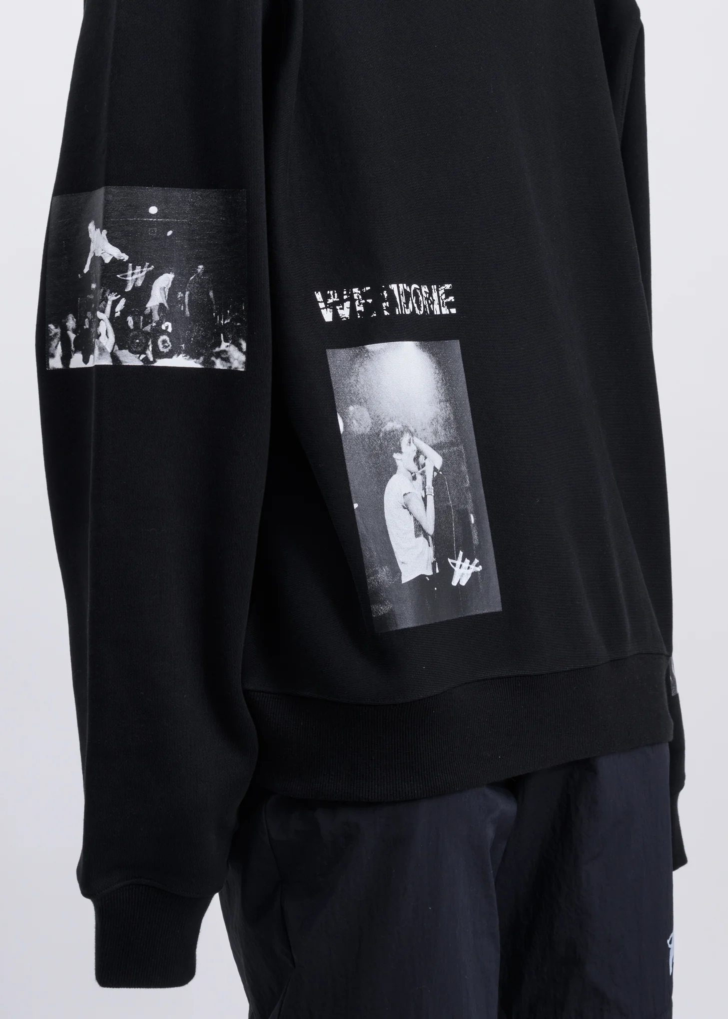 Black D-Ring Gig Sweater - Image 3
